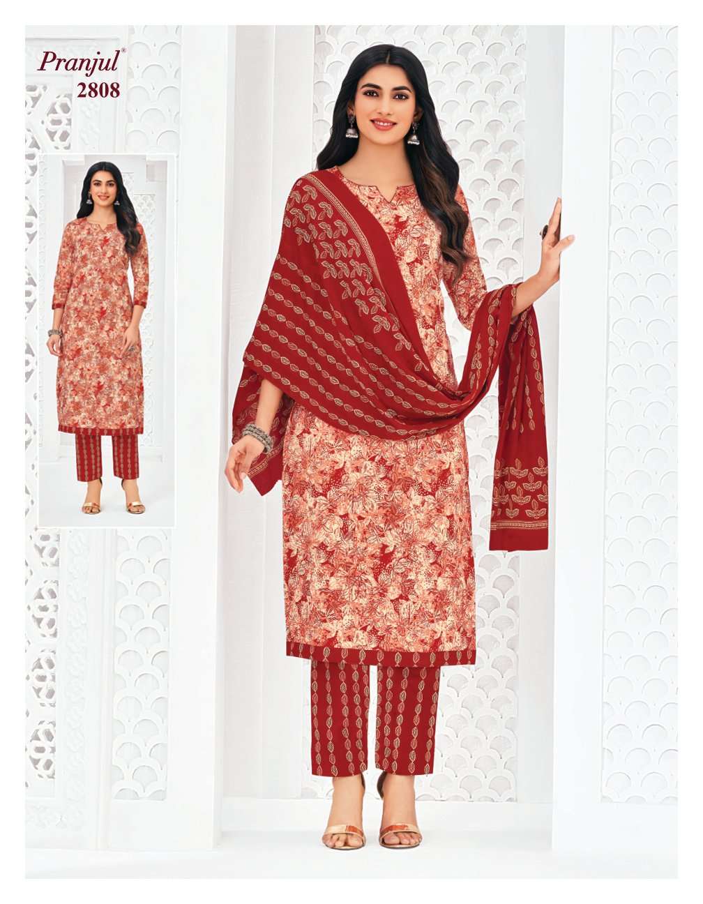 PRANJUL FASHION PRIYANKA VOL 28 COTTON JAIPURI PRINTED SALWAR SUIT