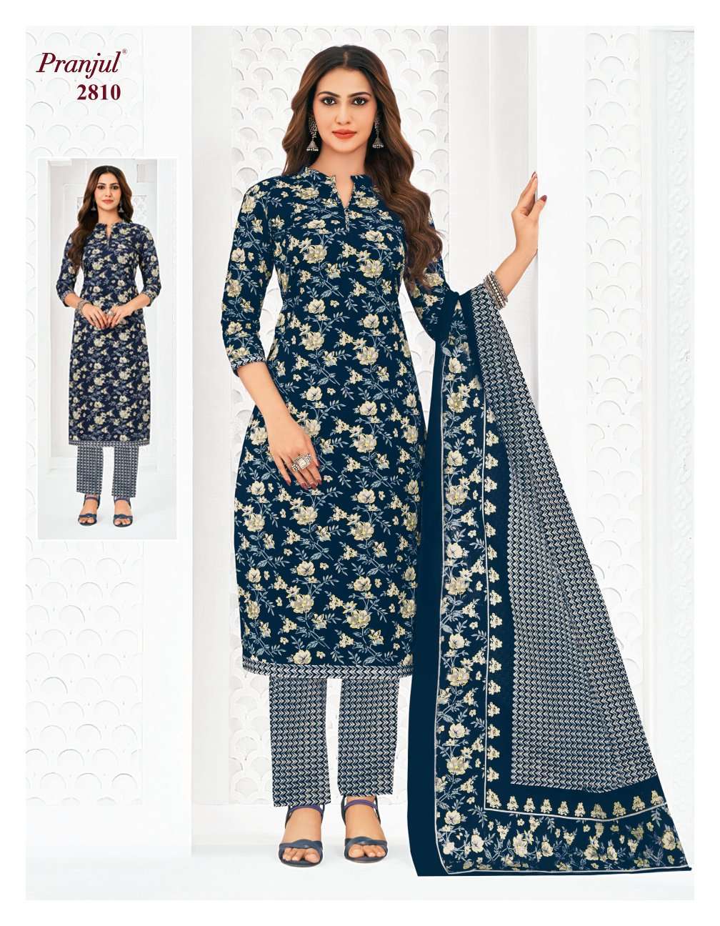 PRANJUL FASHION PRIYANKA VOL 28 COTTON JAIPURI PRINTED SALWAR SUIT