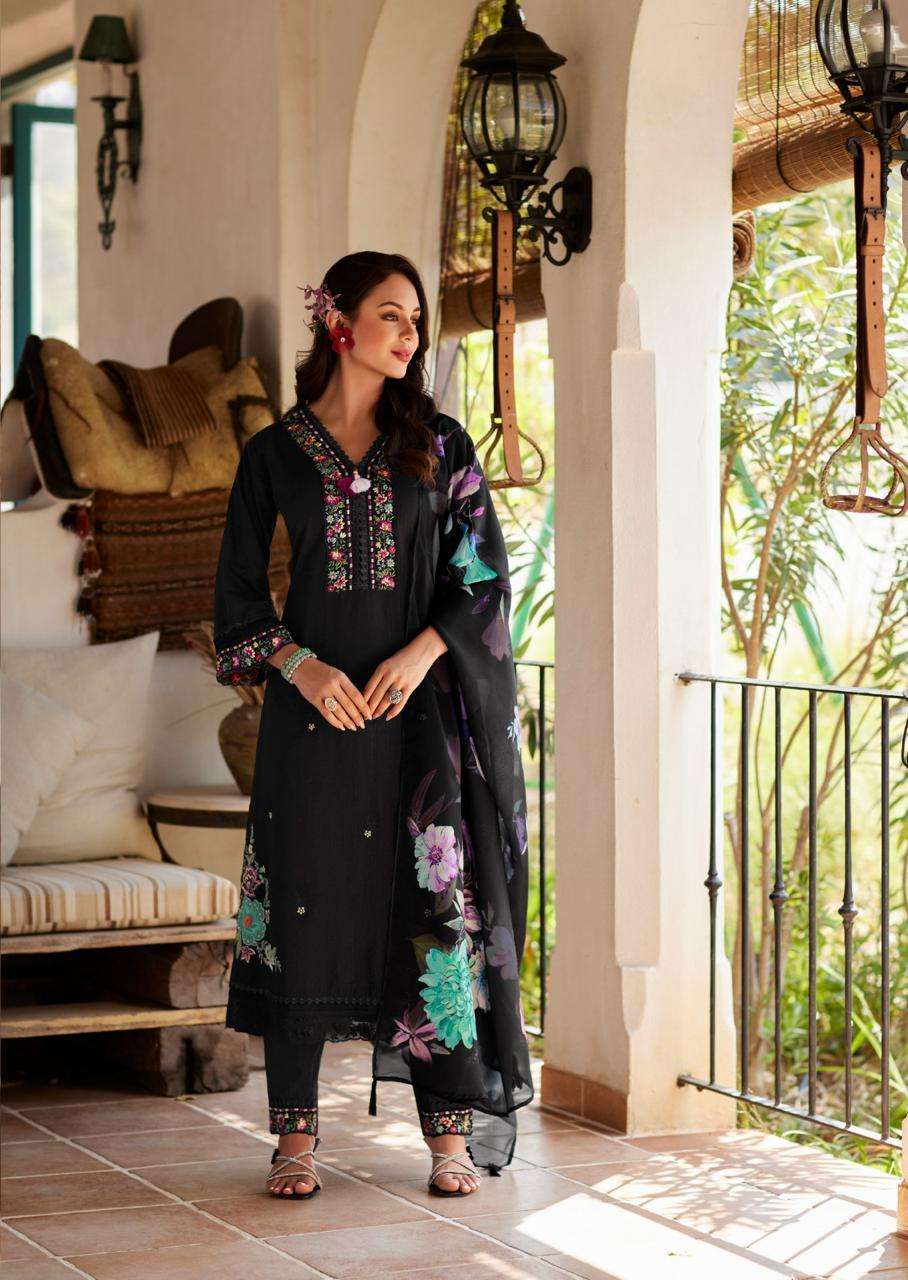 PRM VIVIANA COTTON EMBROIDERED DESIGNER READY MADE LADIES SUIT