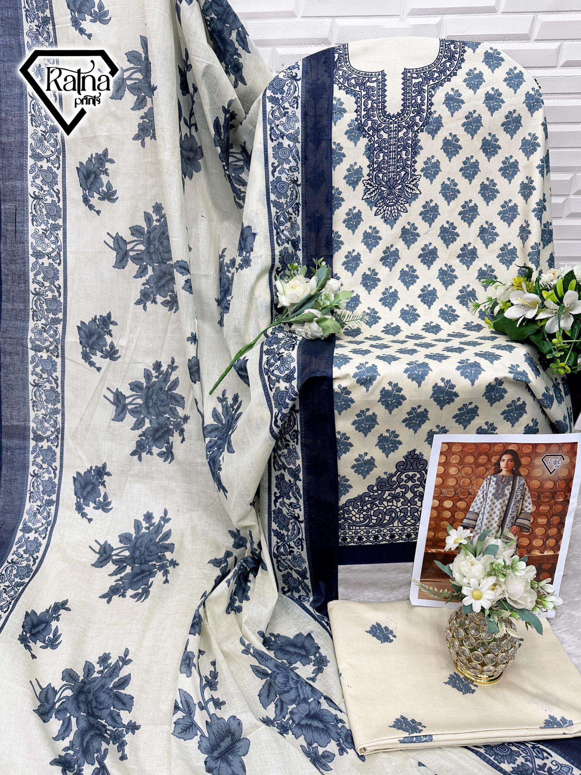 RATNA PRINTS KAYSERIA VOL 1 COTTON DIGITAL PRINTS SALWAR SUIT