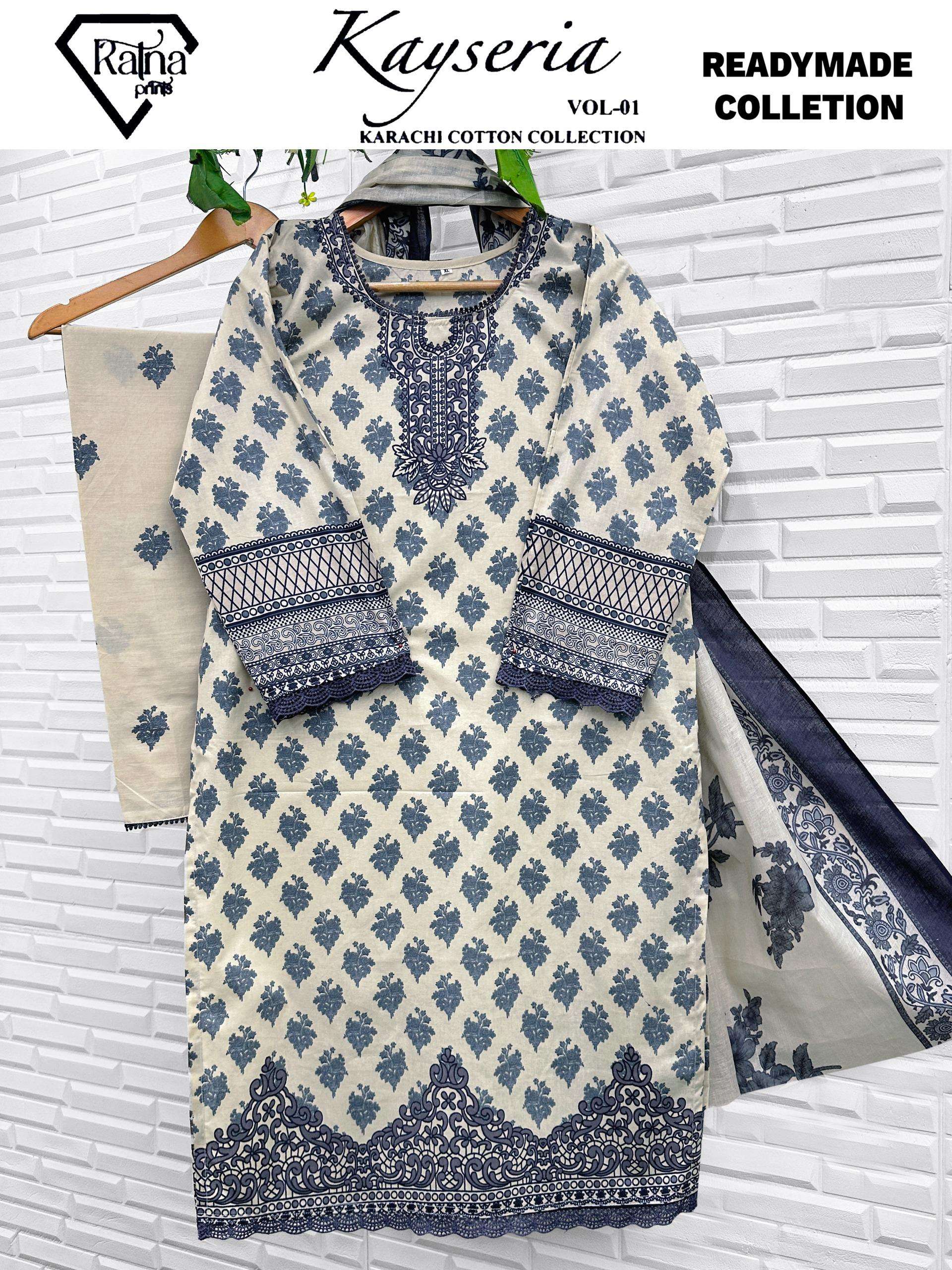 RATNA PRINTS KAYSERIA VOL 1 READY MADE COLLECTION 