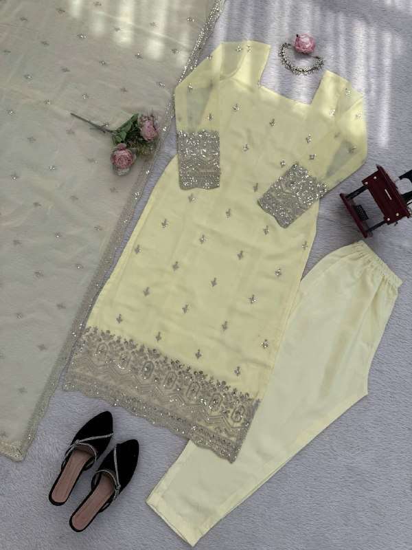 RTC 5947 GEORGETTE PREETY LOOK DESIGNER LADIES FESTIVE WEAR SUIT