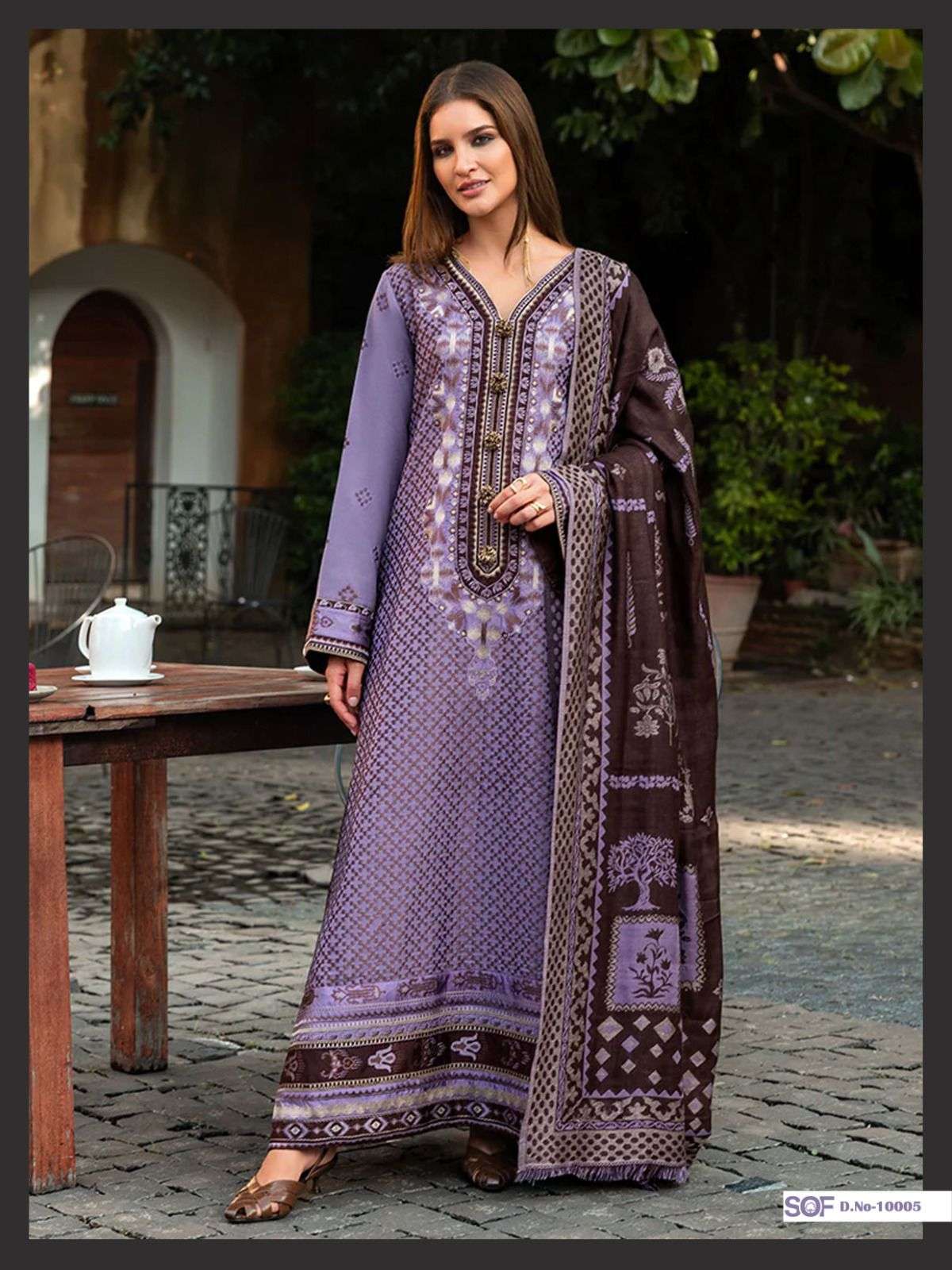 SHREE OM FAB SAIRA RIZWAN VOL 10 LAWN COTTON DIGITAL PRINT SALWAR SUIT