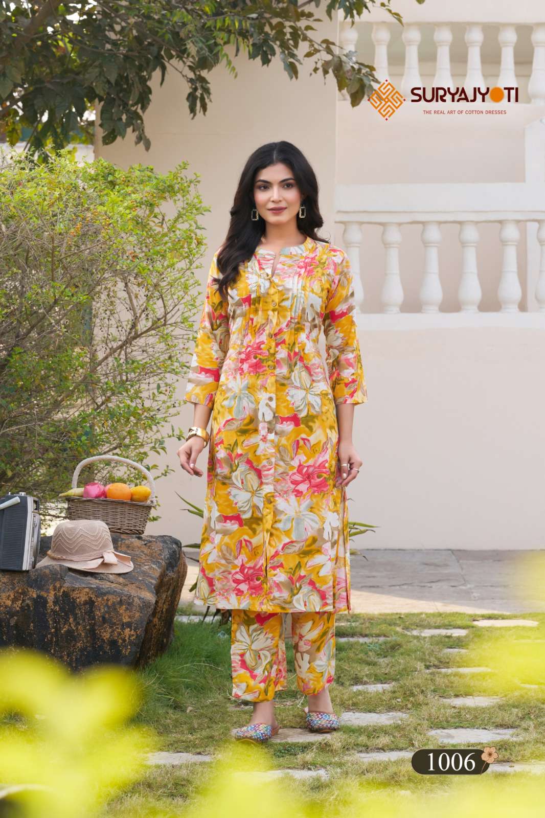 SURYAJYOTI ANANYA VOL 1 RAYON PRINT FANCY SUMMER WEAR KURTI WITH BOTTOM PAIR 