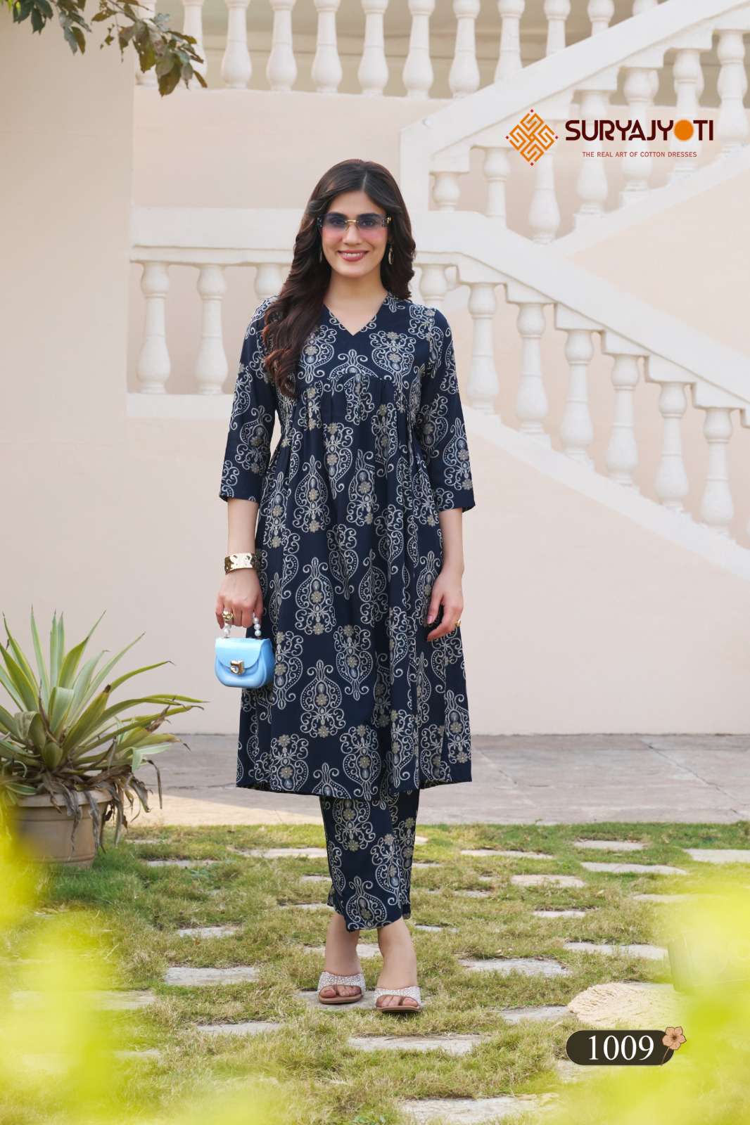 SURYAJYOTI ANANYA VOL 1 RAYON PRINT FANCY SUMMER WEAR KURTI WITH BOTTOM PAIR 