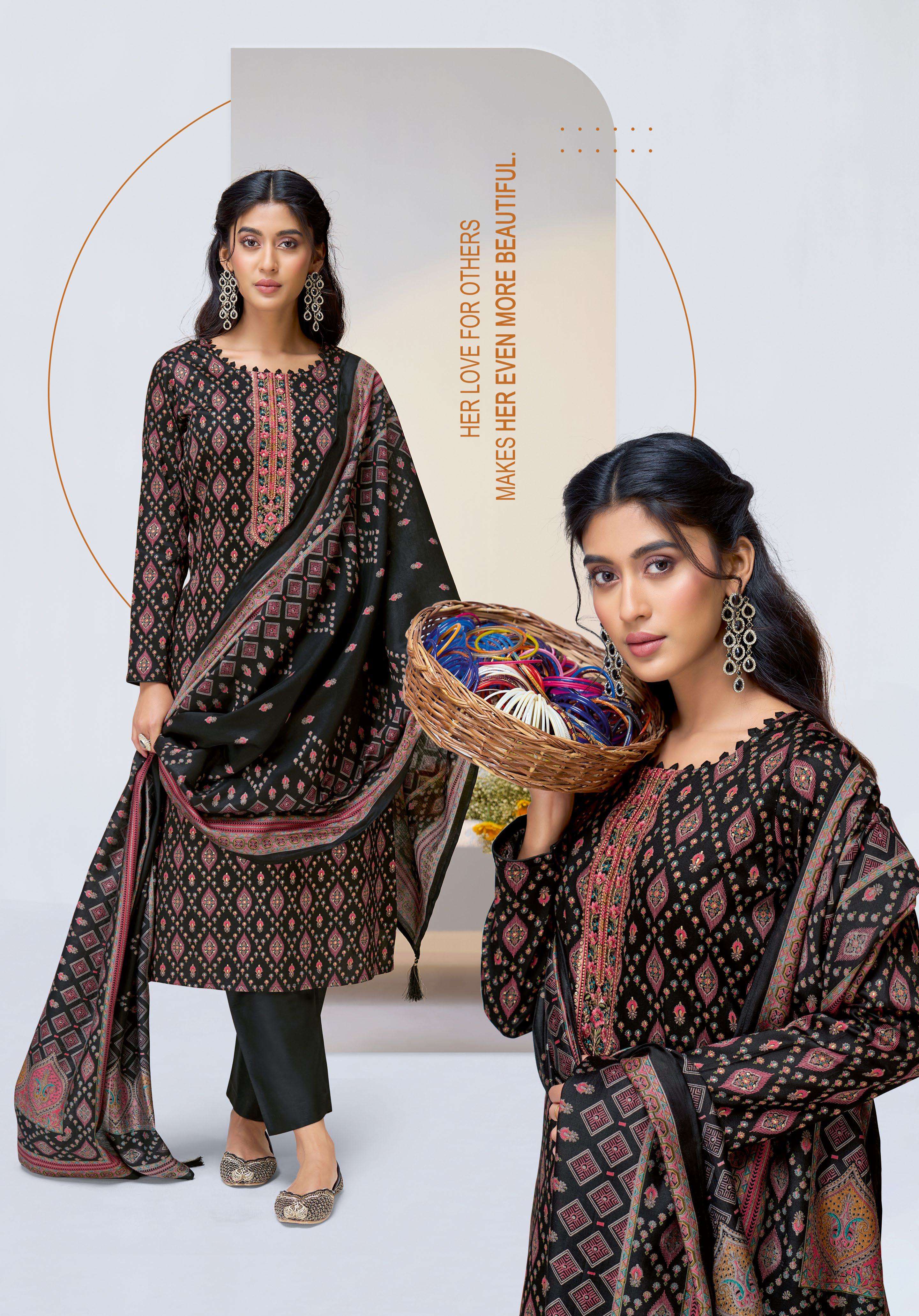 SURYAJYOTI KALKI VOL 35 JAM SATIN PRINT WITH FANCY EMBROIDERY WORK SUIT