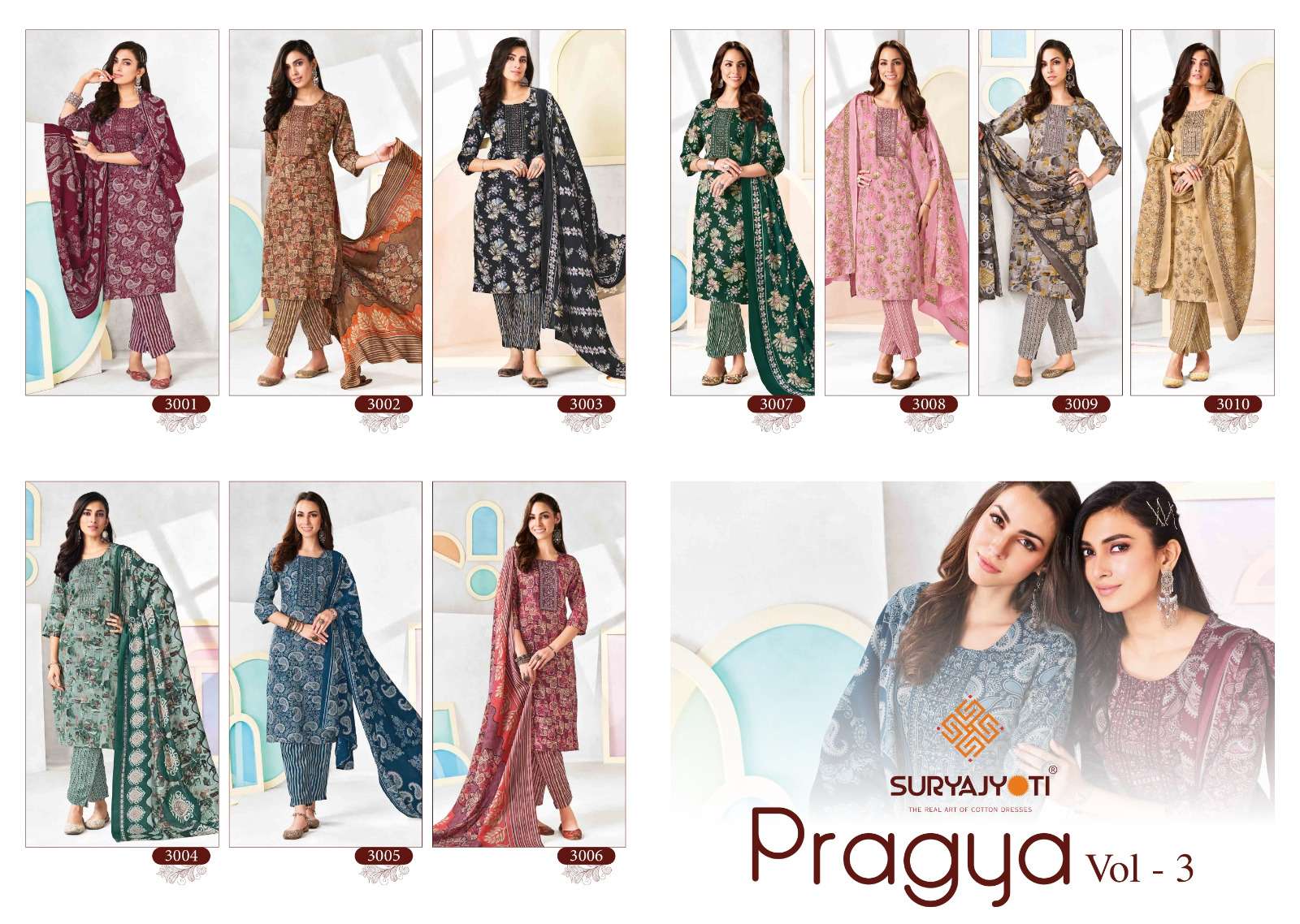 SURYAJYOTI PRAGYA VOL 3 READY MADE COLLECTION 