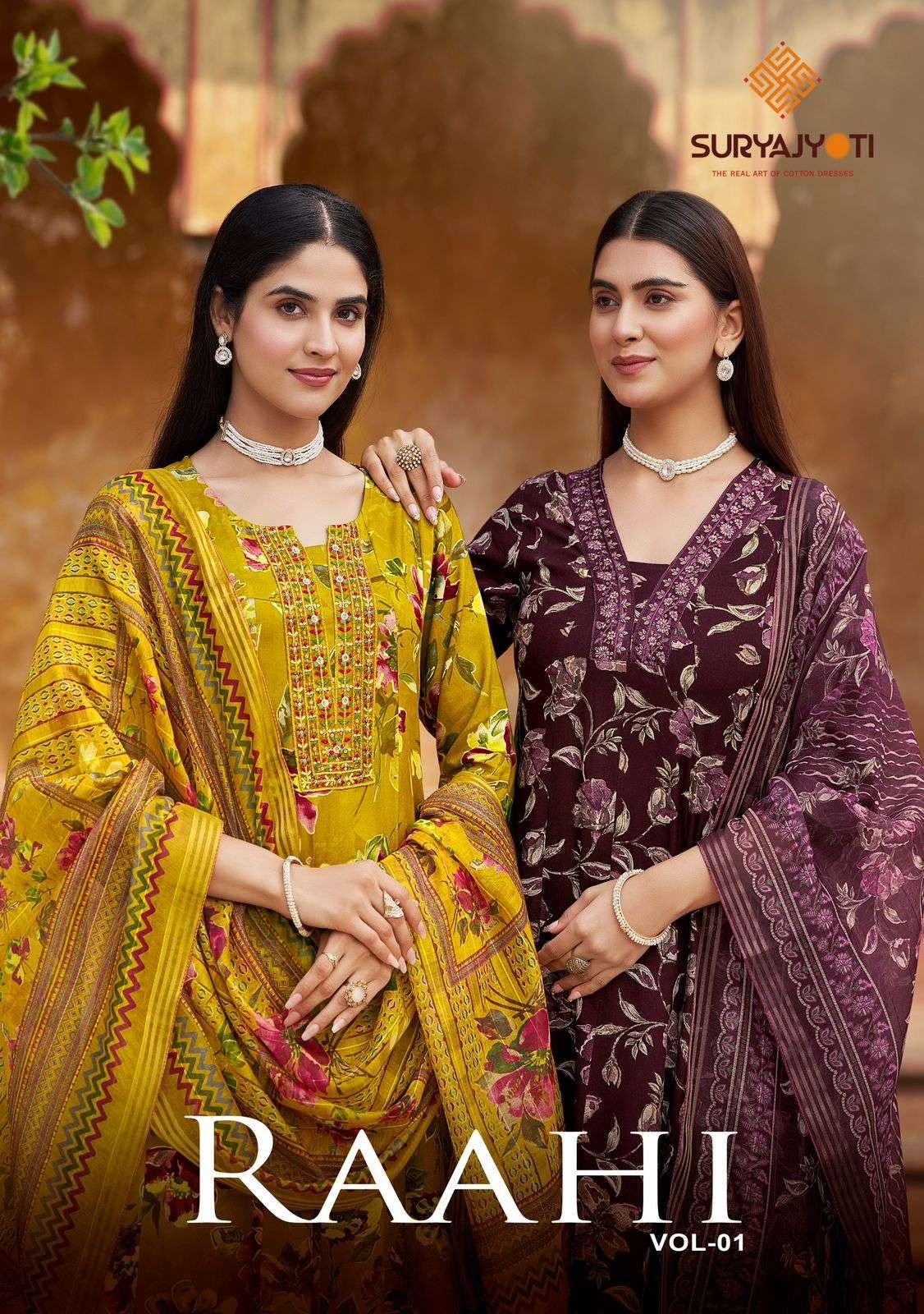 SURYAJYOTI RAAHI VOL 1 READY MADE COLLECTION 