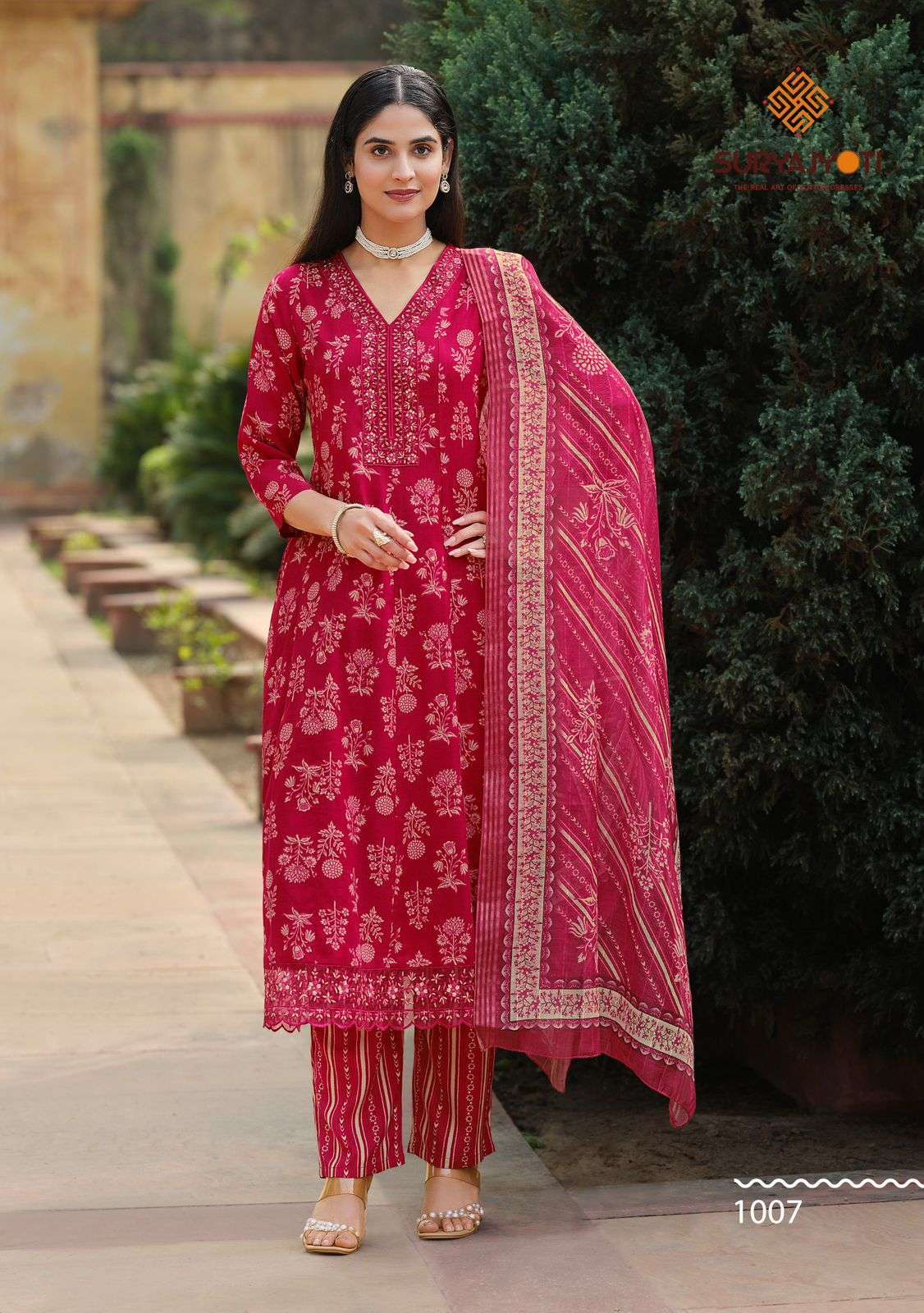 SURYAJYOTI RAAHI VOL 1 READY MADE COLLECTION 