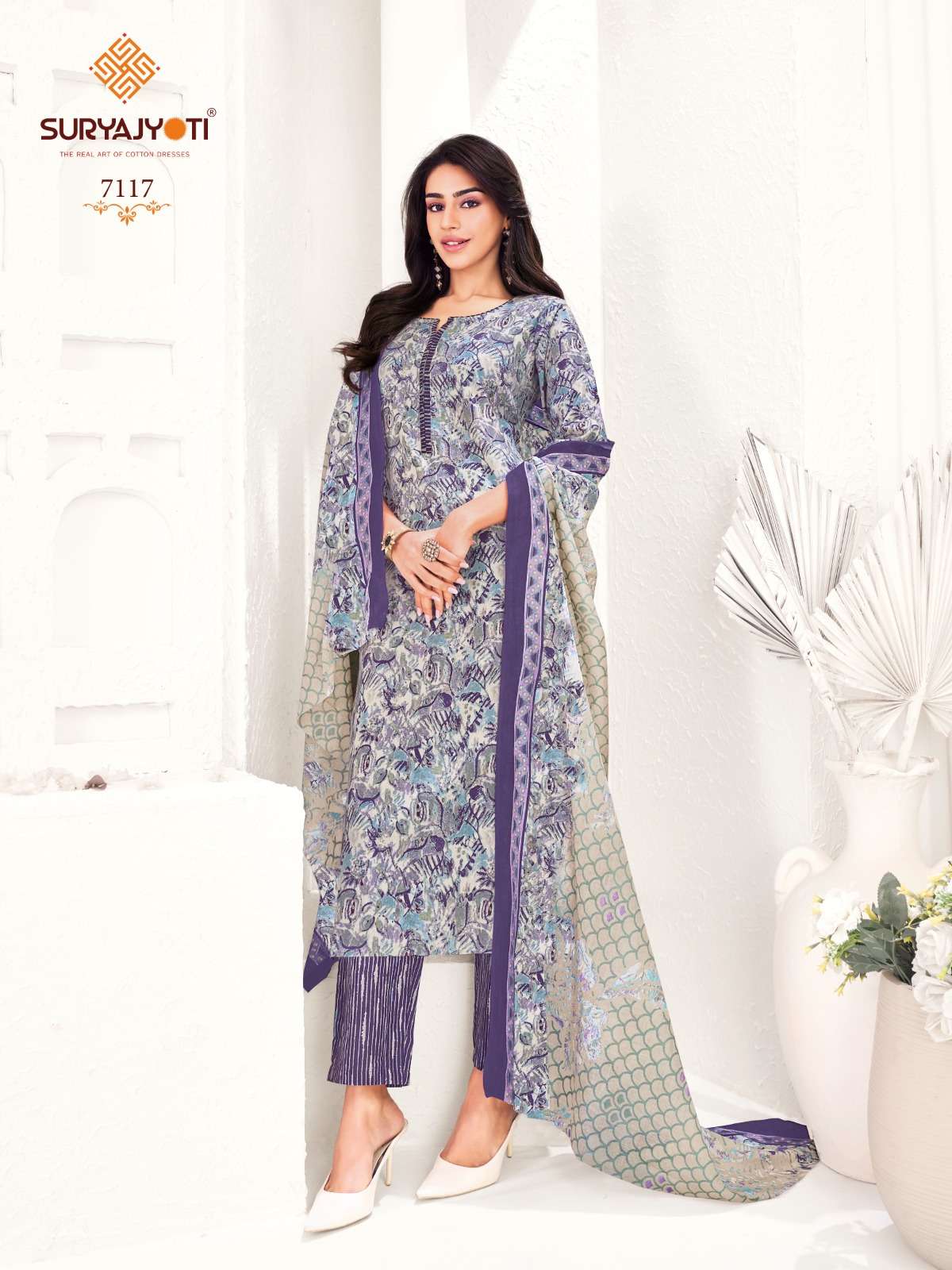 SURYAJYOTI TRENDY COTTON VOL 71 STITCHED COLLECTION	