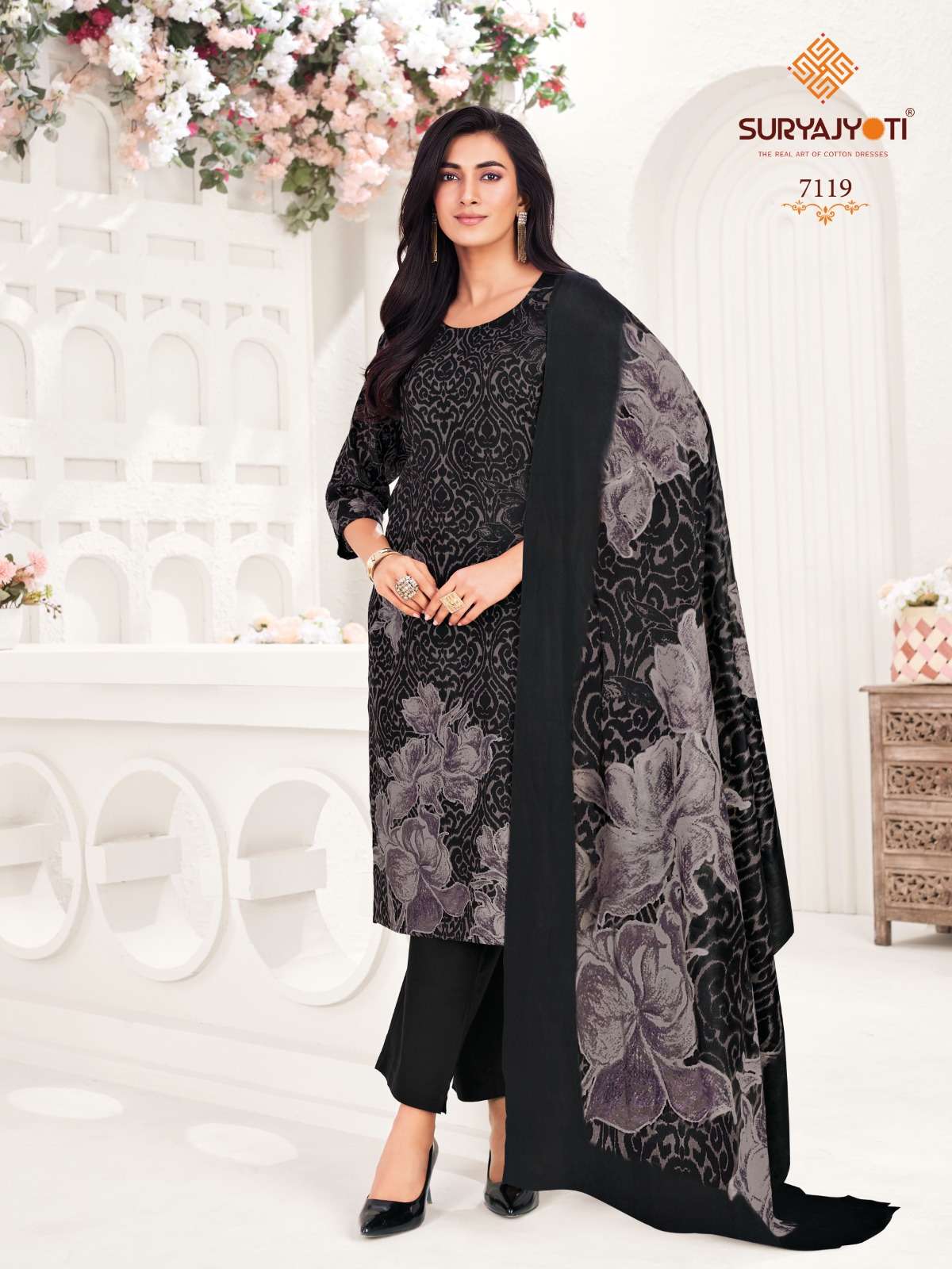 SURYAJYOTI TRENDY COTTON VOL 71 STITCHED COLLECTION	