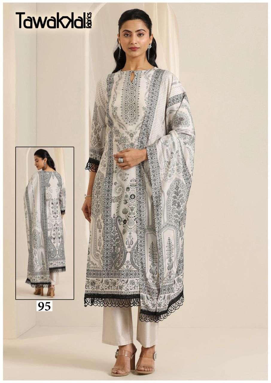 TAWAKKAL FABRICS MEHROZ LUXURY HEAVY COTTON READY MADE COLLECTION VOL 10 