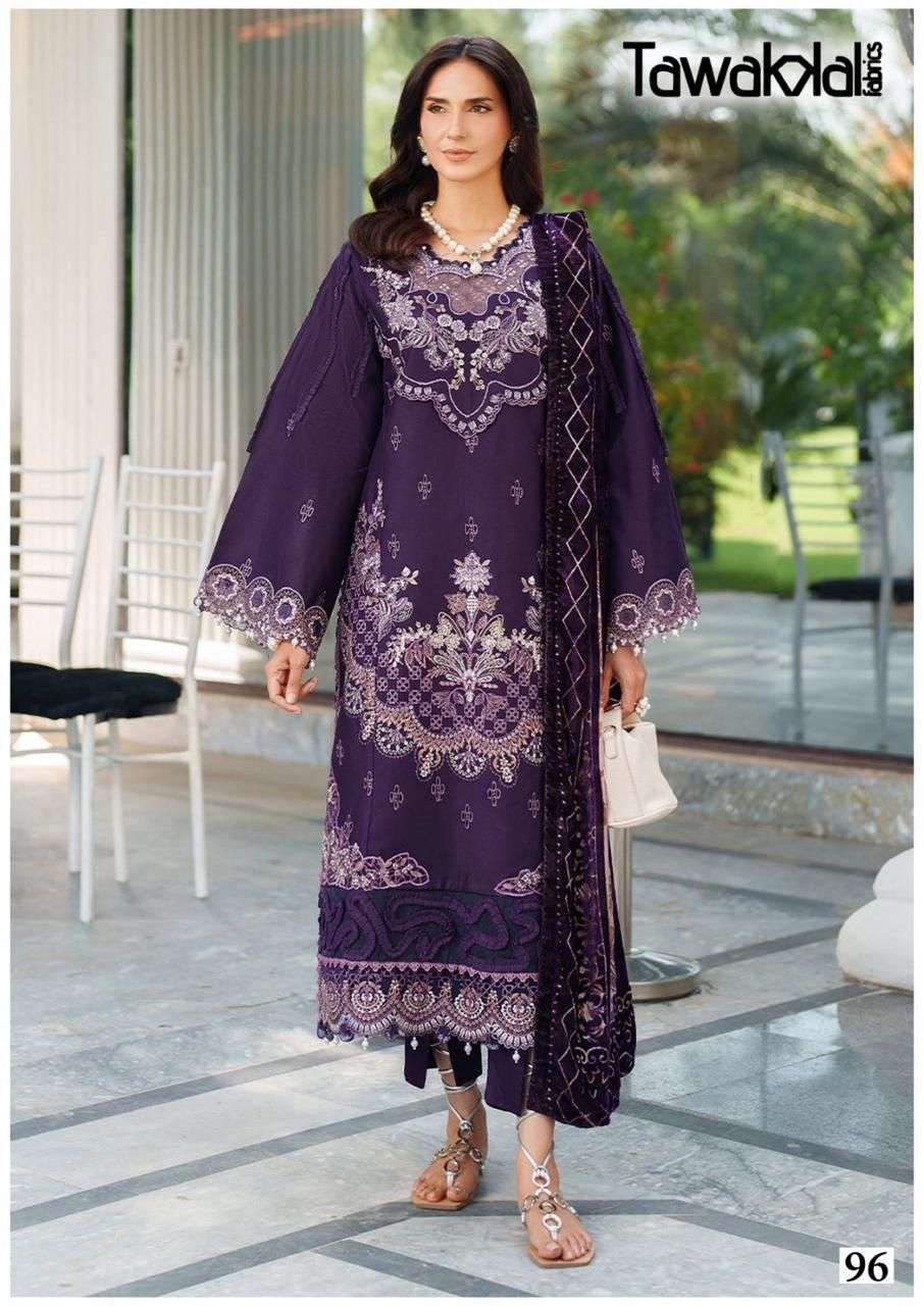 TAWAKKAL FABRICS MEHROZ LUXURY HEAVY COTTON READY MADE COLLECTION VOL 10 