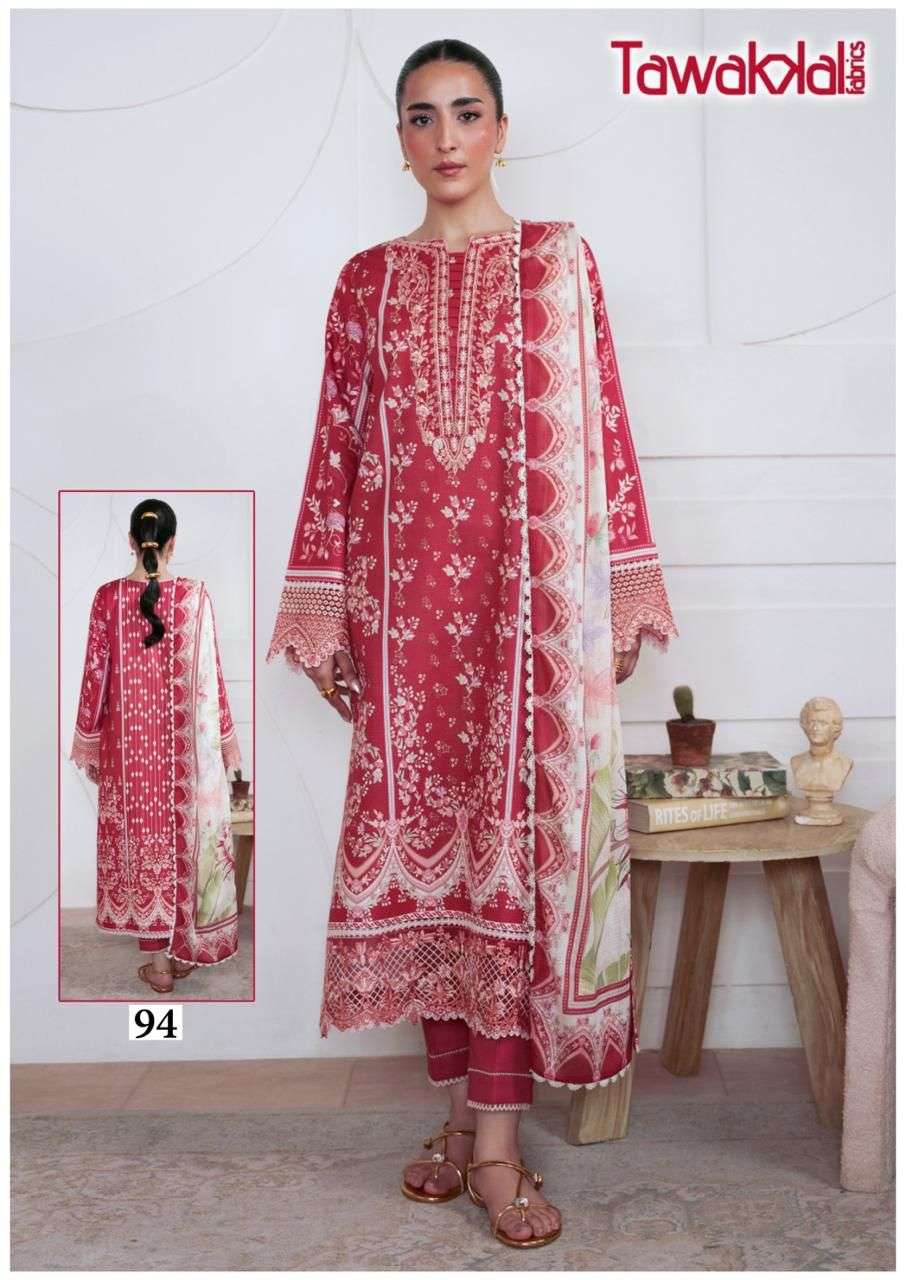 TAWAKKAL FABRICS MEHROZ LUXURY HEAVY COTTON READY MADE COLLECTION VOL 10 