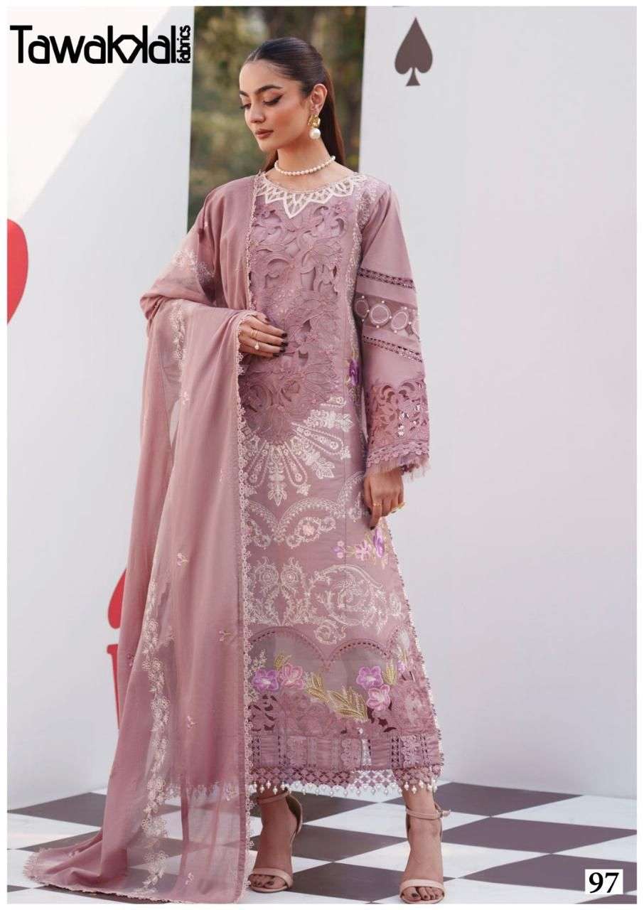 TAWAKKAL FABRICS MEHROZ LUXURY HEAVY COTTON READY MADE COLLECTION VOL 10 