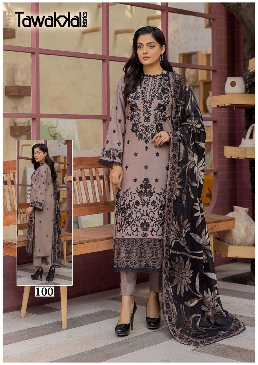 TAWAKKAL FABRICS MEHROZ LUXURY HEAVY COTTON READY MADE COLLECTION VOL 10 