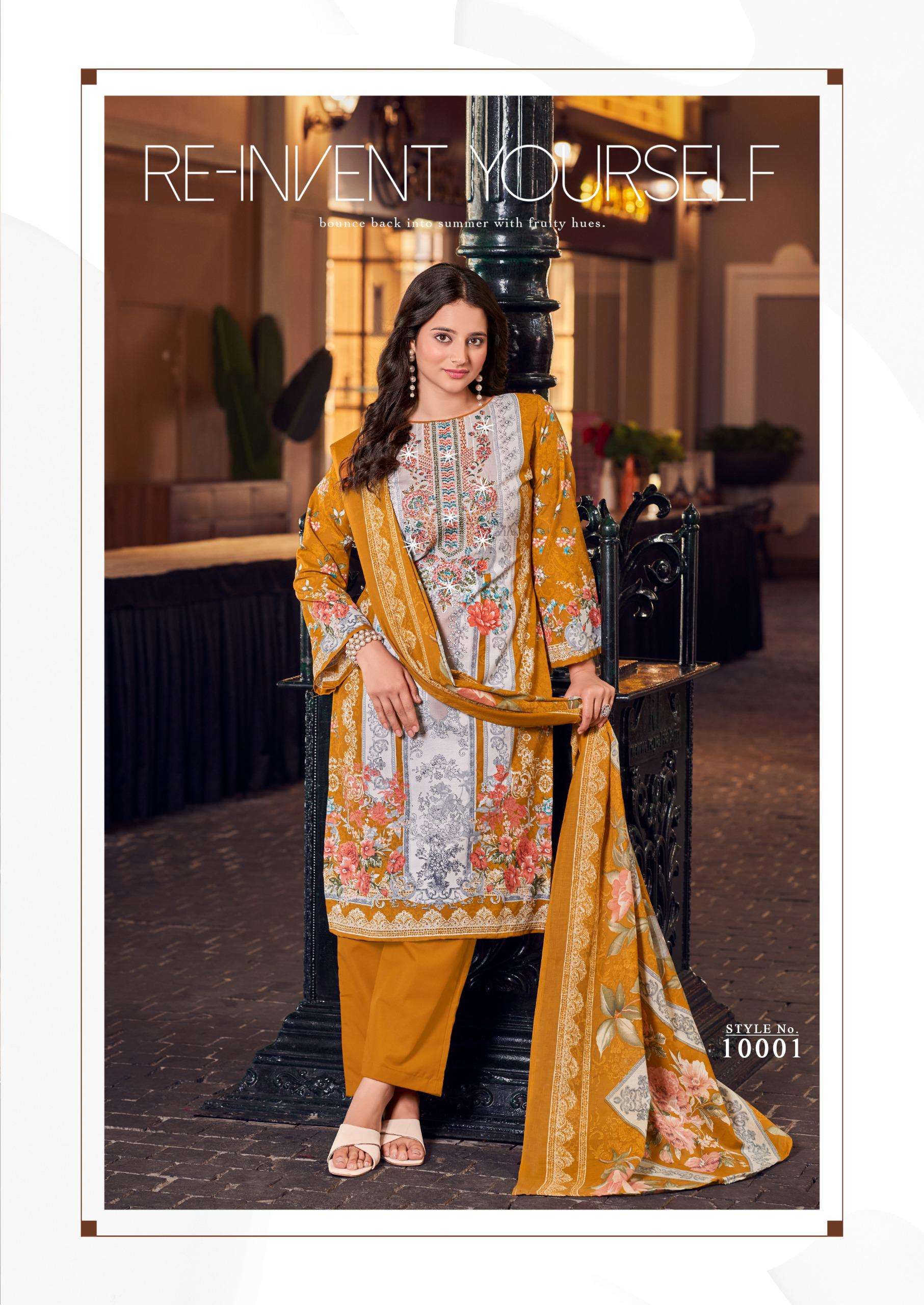 VANDANA‎ CREATION NAGINA‎ VOL 10 COTTON DIGITAL PRINT SALWAR SUITS	