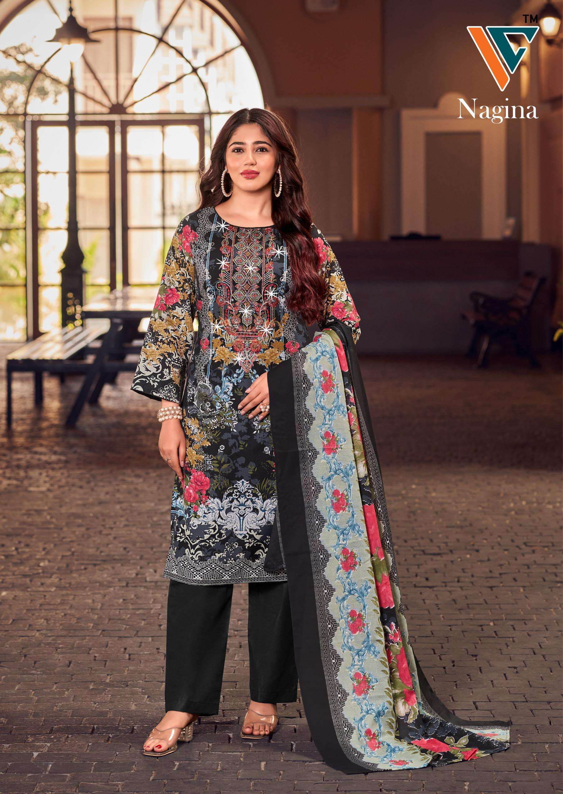 VANDANA‎ CREATION NAGINA‎ VOL 10 COTTON DIGITAL PRINT SALWAR SUITS	