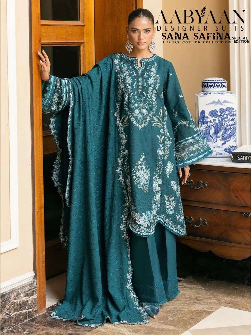 VANISKA FIVE STAR VOL 3 SILK FANCY WORKS LADIES KURTI 	