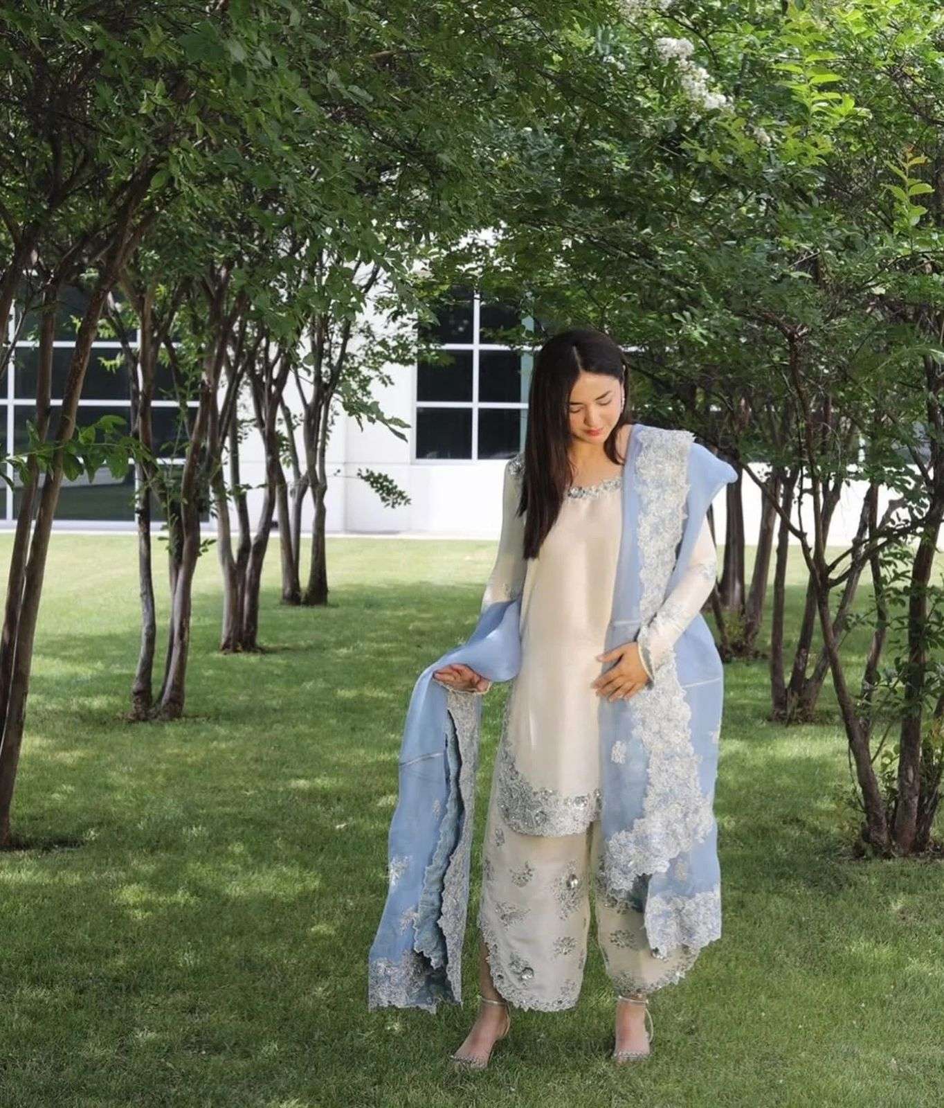 AD 229 SILK HEAVY BEAUTIFUL DESIGNER PARTY WEAR LADIES SUIT