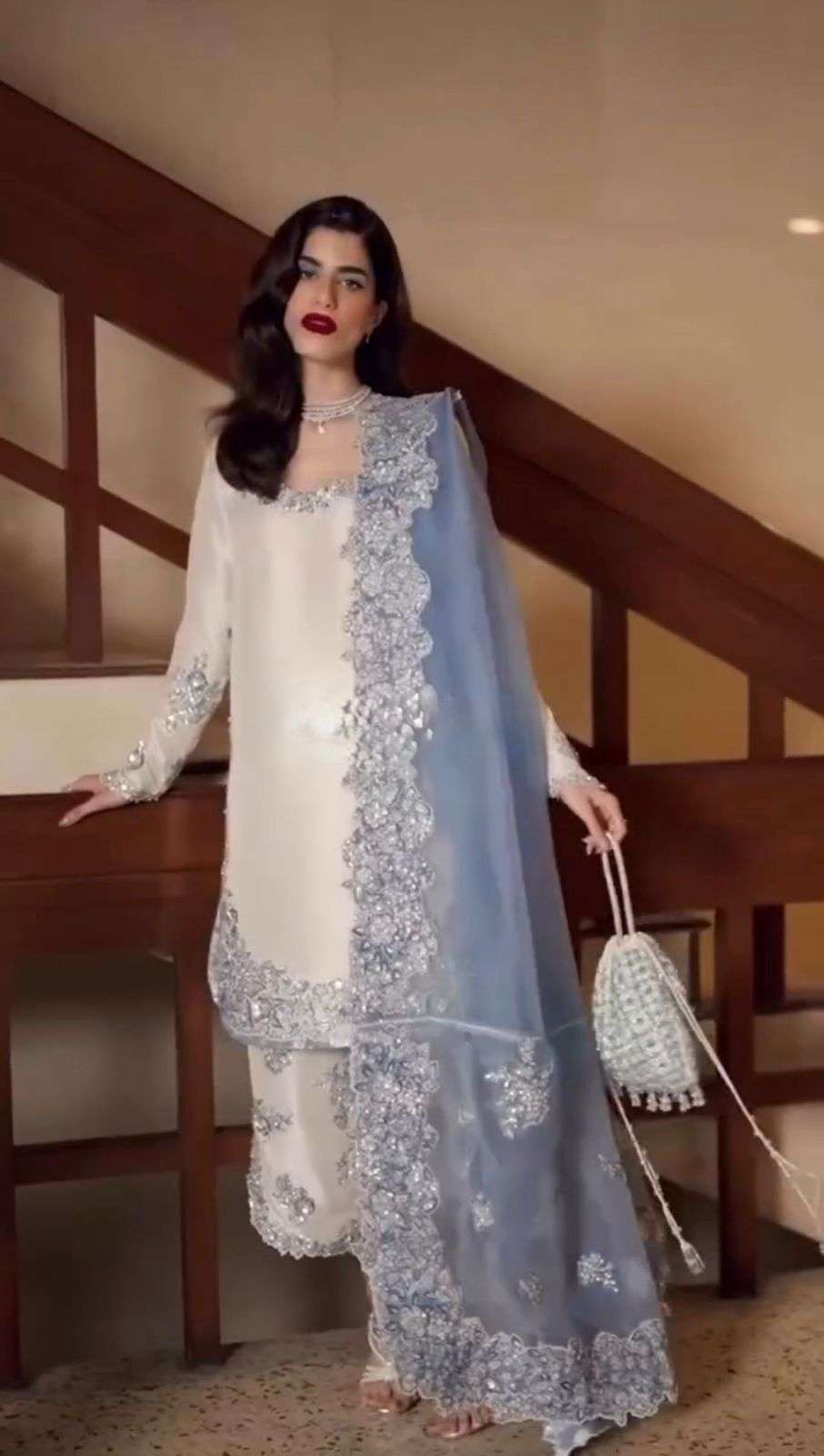 AD 229 SILK HEAVY BEAUTIFUL DESIGNER PARTY WEAR LADIES SUIT