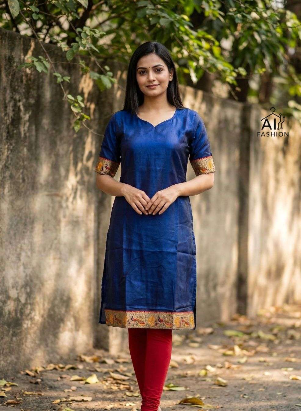 AI FASHION CHARMI VOL 7 SATIN FANCY SUMMER WEAR LADIES KURTI