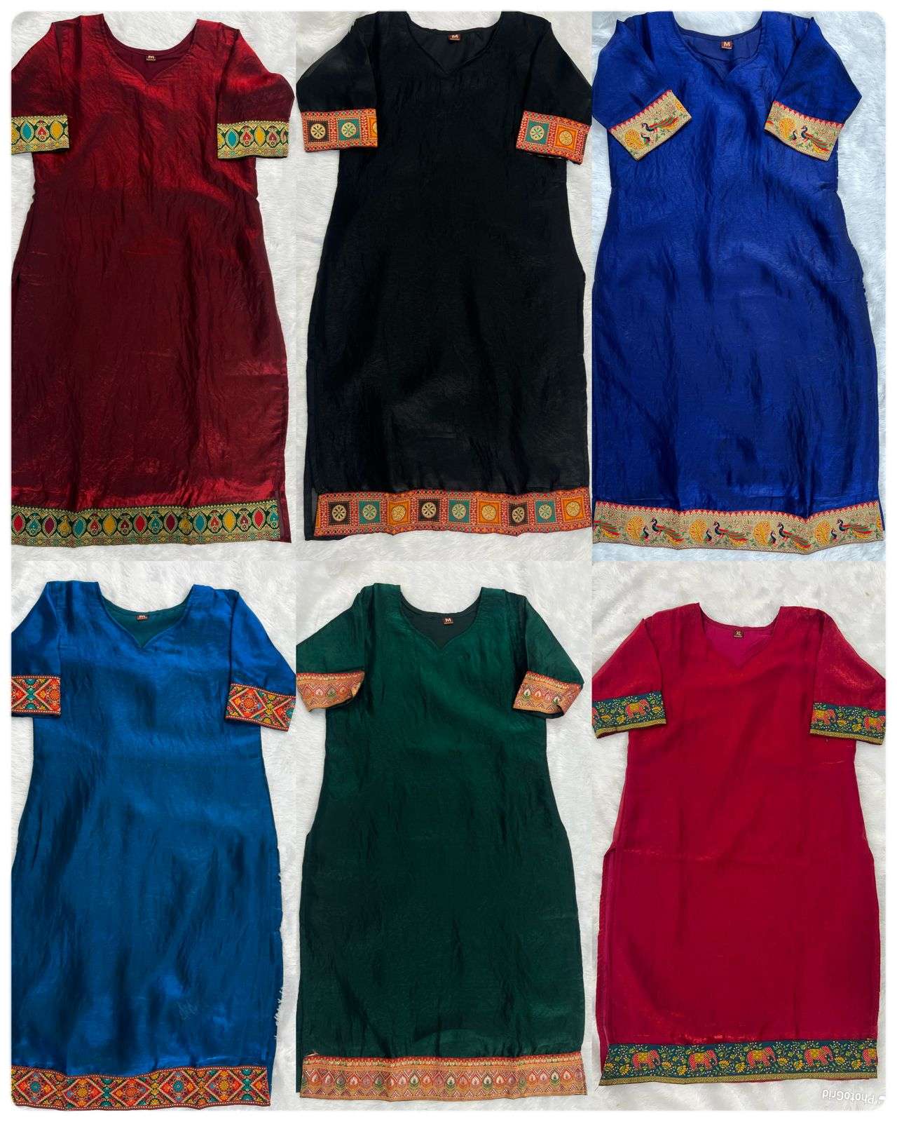 AI FASHION CHARMI VOL 7 SATIN FANCY SUMMER WEAR LADIES KURTI