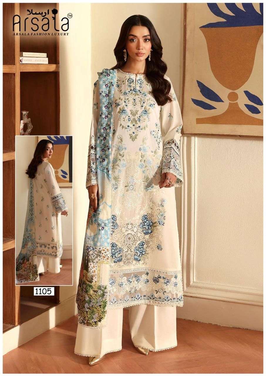 ARSALA FASHION AMIRA HEAVY COTTON LUXURY COLLECTION VOL 11 LAWN COTTON SUIT