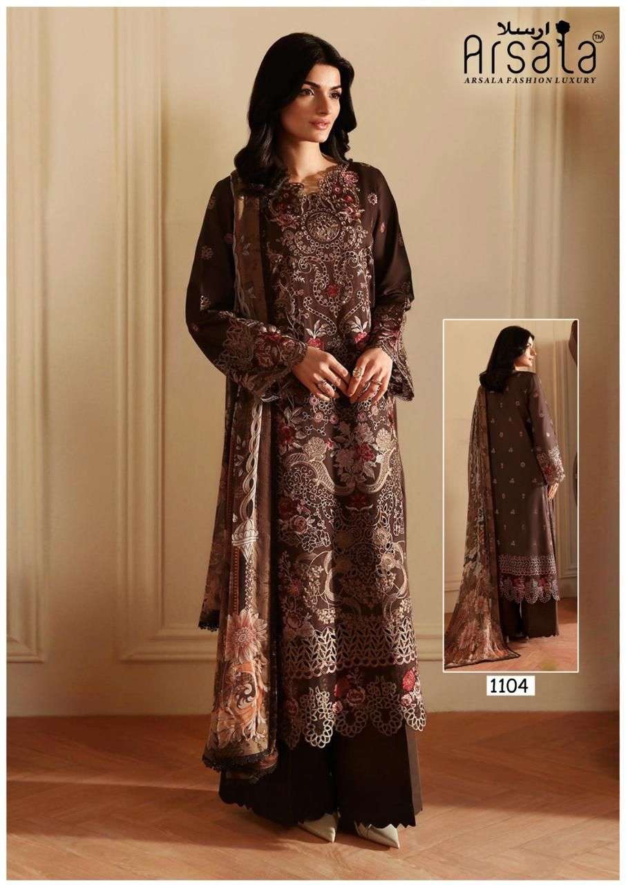 ARSALA FASHION AMIRA HEAVY COTTON LUXURY COLLECTION VOL 11 LAWN COTTON SUIT