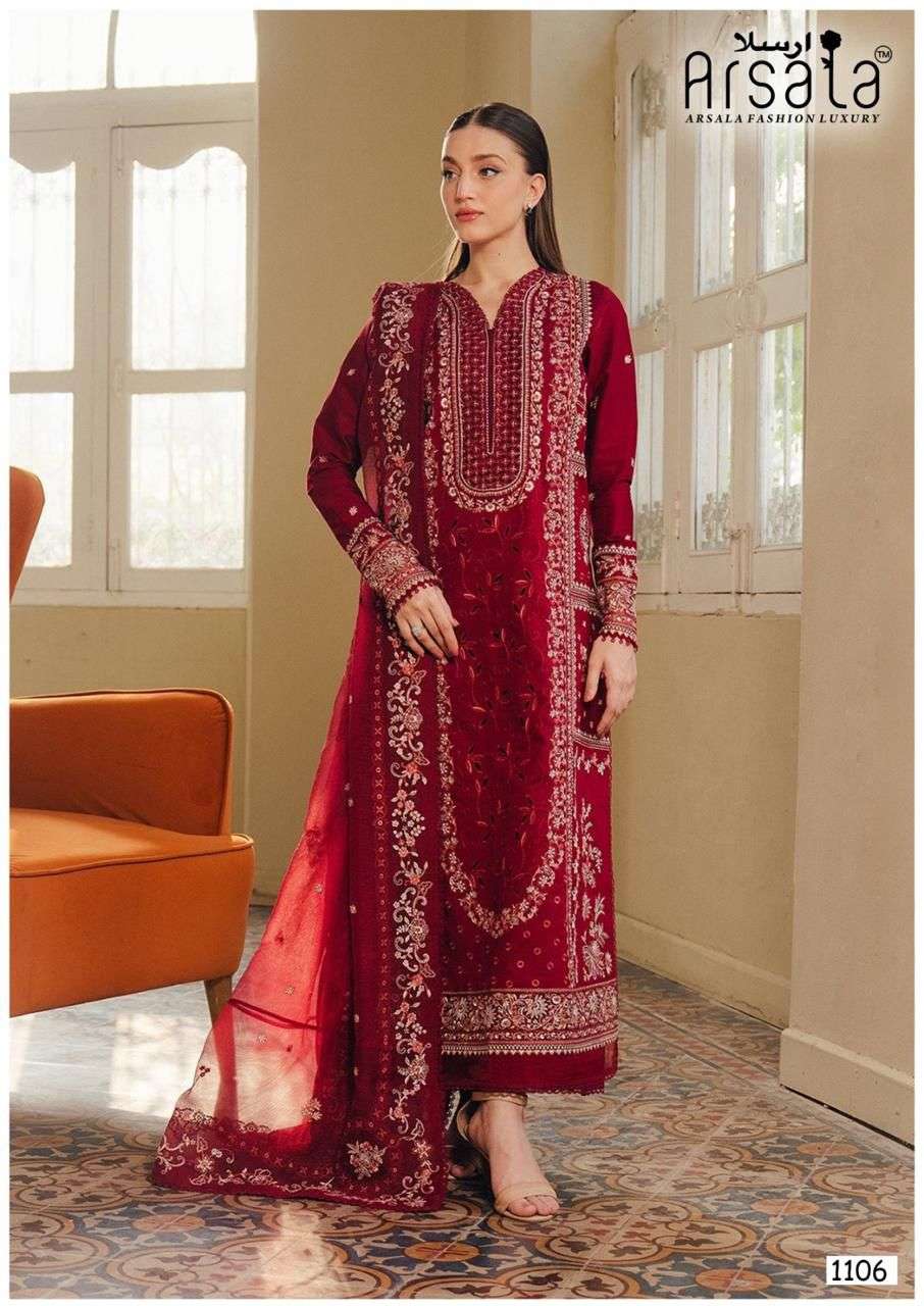 ARSALA FASHION AMIRA HEAVY COTTON LUXURY COLLECTION VOL 11 LAWN COTTON SUIT
