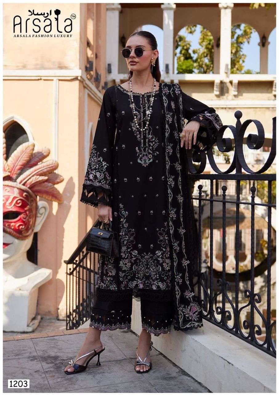 ARSALA FASHION AMIRA HEAVY COTTON LUXURY COLLECTION VOL 12 LAWN COTTON SUIT