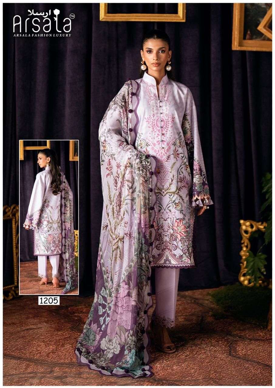 ARSALA FASHION AMIRA HEAVY COTTON LUXURY COLLECTION VOL 12 LAWN COTTON SUIT