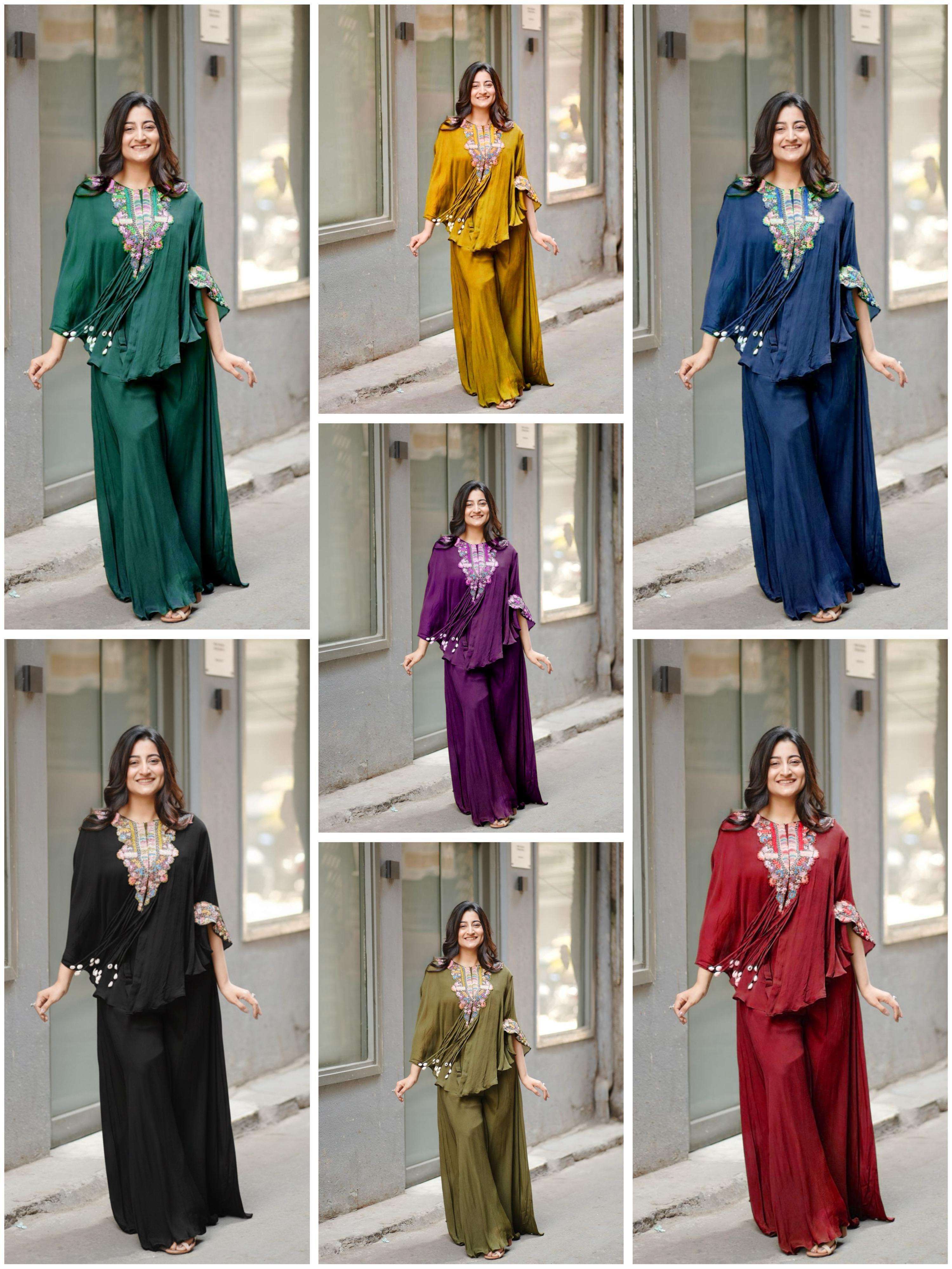 BE 349 THREE PIECE INDO WESTERN WEAR COLLECTION 