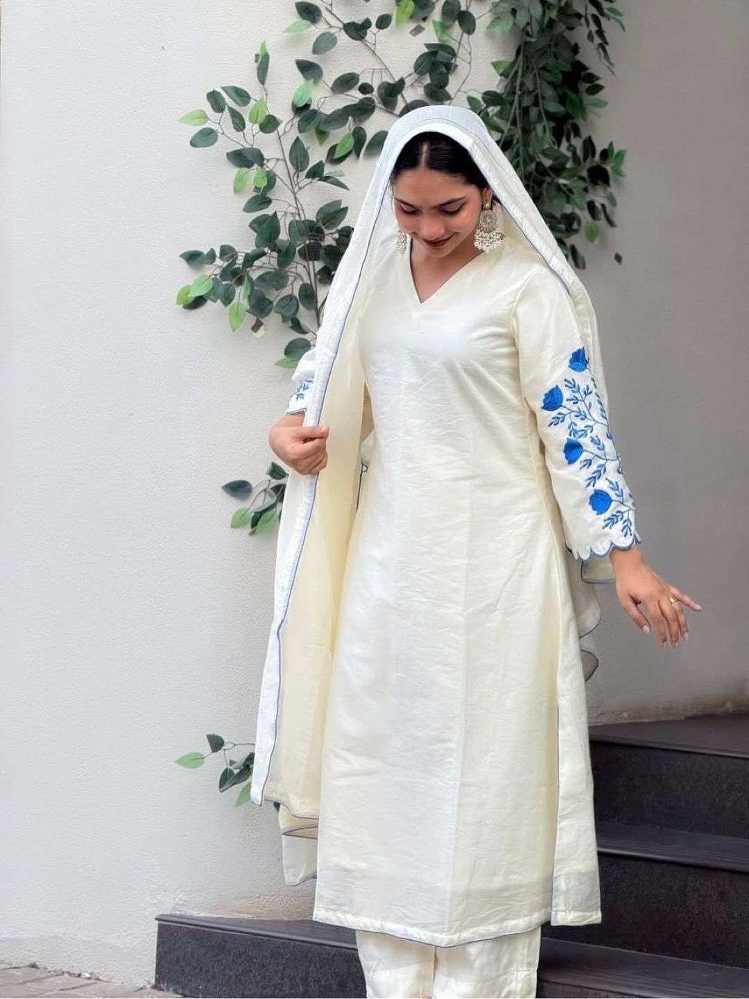 BE 455 SILK SUMMER WEAR PREETY LOOK DESIGNER LADIES 3PCS SET COLLECTION 