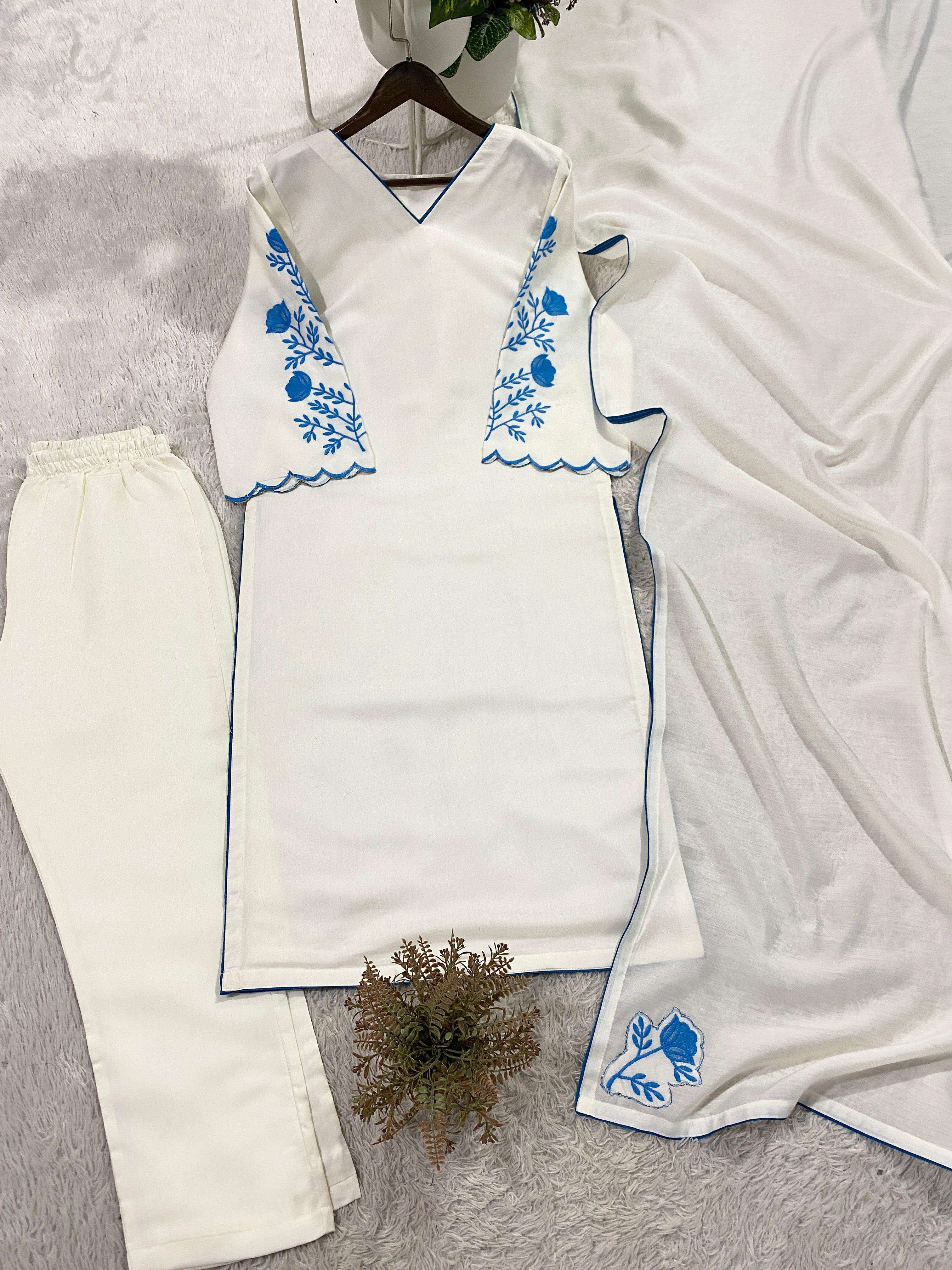 BE 455 SILK SUMMER WEAR PREETY LOOK DESIGNER LADIES 3PCS SET COLLECTION 