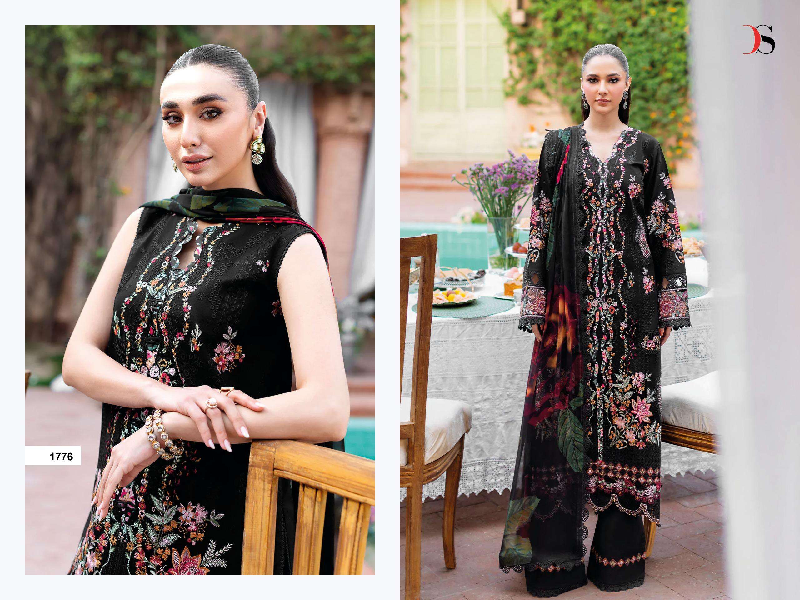 DEEPSY SUITS RAMSHA LUXURY LAWN VOL 2 COTTON EMBROIDERY WORK SUIT