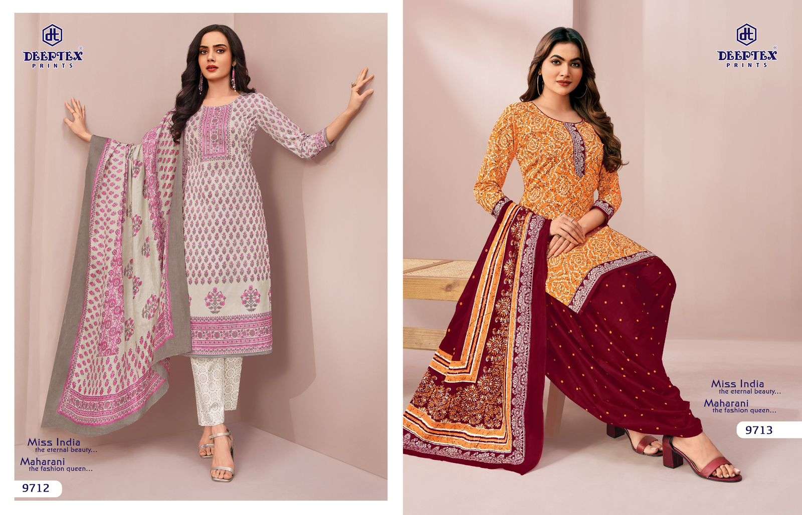 DEEPTEX PRINTS MISS INDIA VOL 97 COTTON PRINTED LADIES SALWAR SUIT	