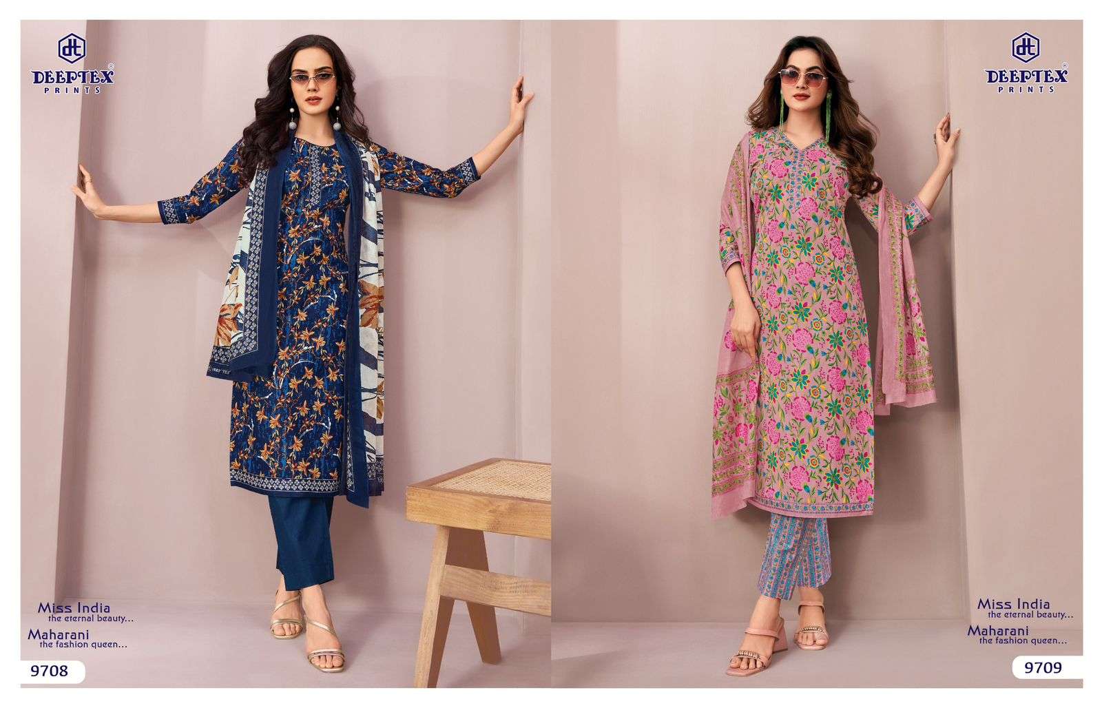 DEEPTEX PRINTS MISS INDIA VOL 97 COTTON PRINTED LADIES SALWAR SUIT	