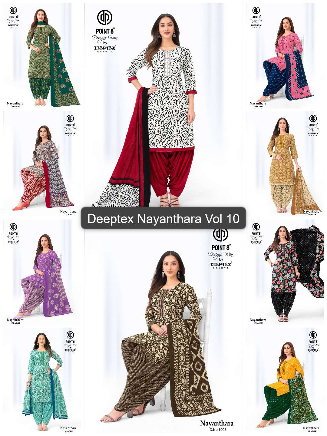 DEEPTEX PRINTS NAYANTHARA VOL 10 READY MADE COLLECTION 
