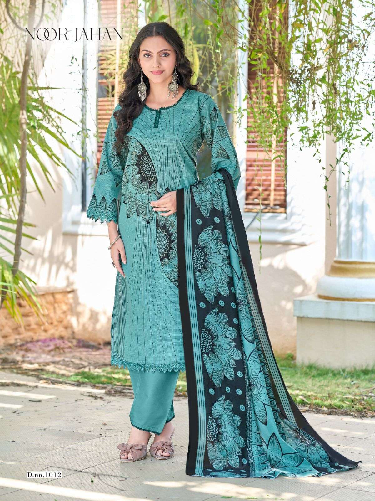 FALAK INTERNATIONAL NOOR JAHAN VOL 1 COTTON DIGITAL PRINT SALWAR SUIT