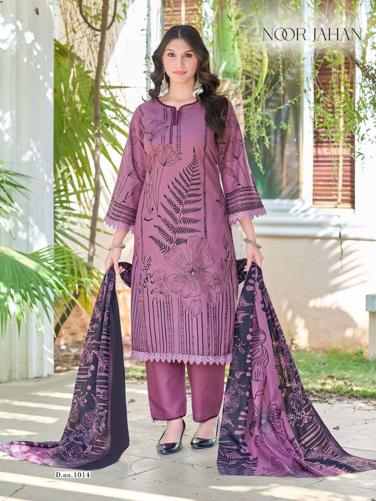 FALAK INTERNATIONAL NOOR JAHAN VOL 1 COTTON DIGITAL PRINT SALWAR SUIT