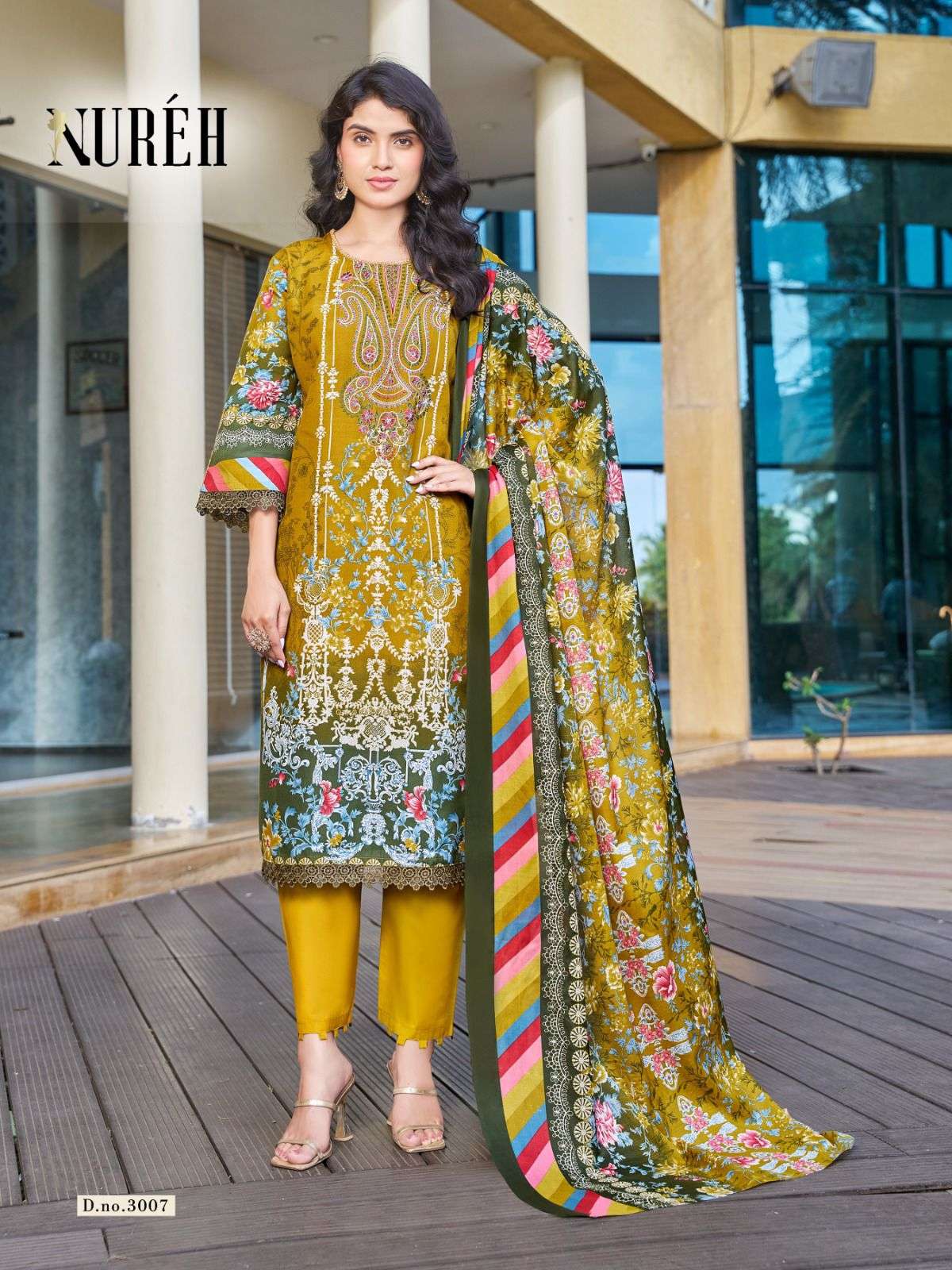 FALAK INTERNATIONAL NUREH VOL 3 COTTON DIGITAL PRINT SALWAR SUIT