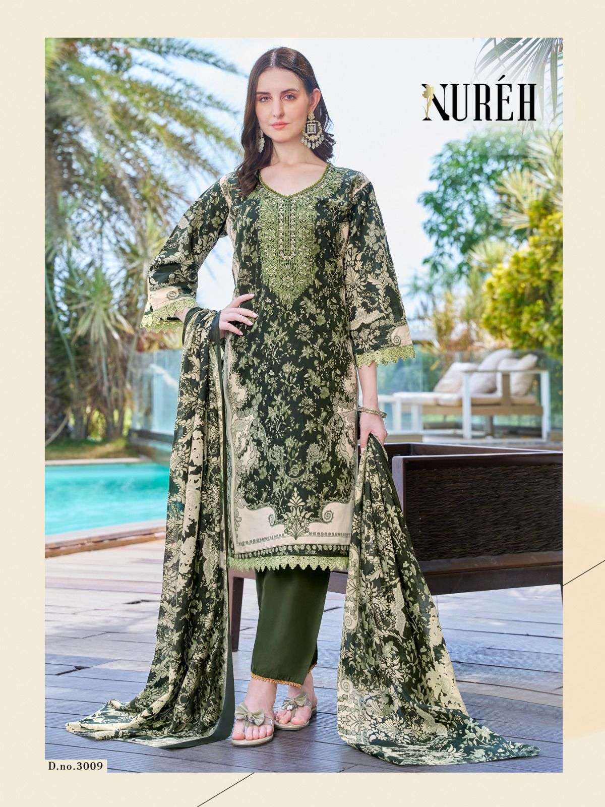 FALAK INTERNATIONAL NUREH VOL 3 COTTON DIGITAL PRINT SALWAR SUIT