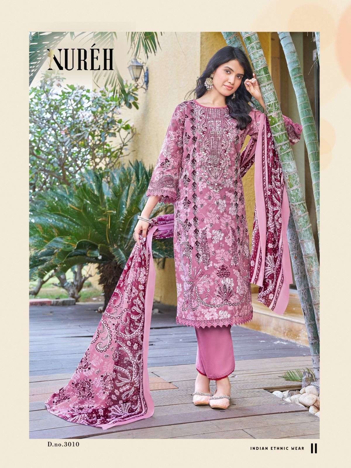 FALAK INTERNATIONAL NUREH VOL 3 COTTON DIGITAL PRINT SALWAR SUIT