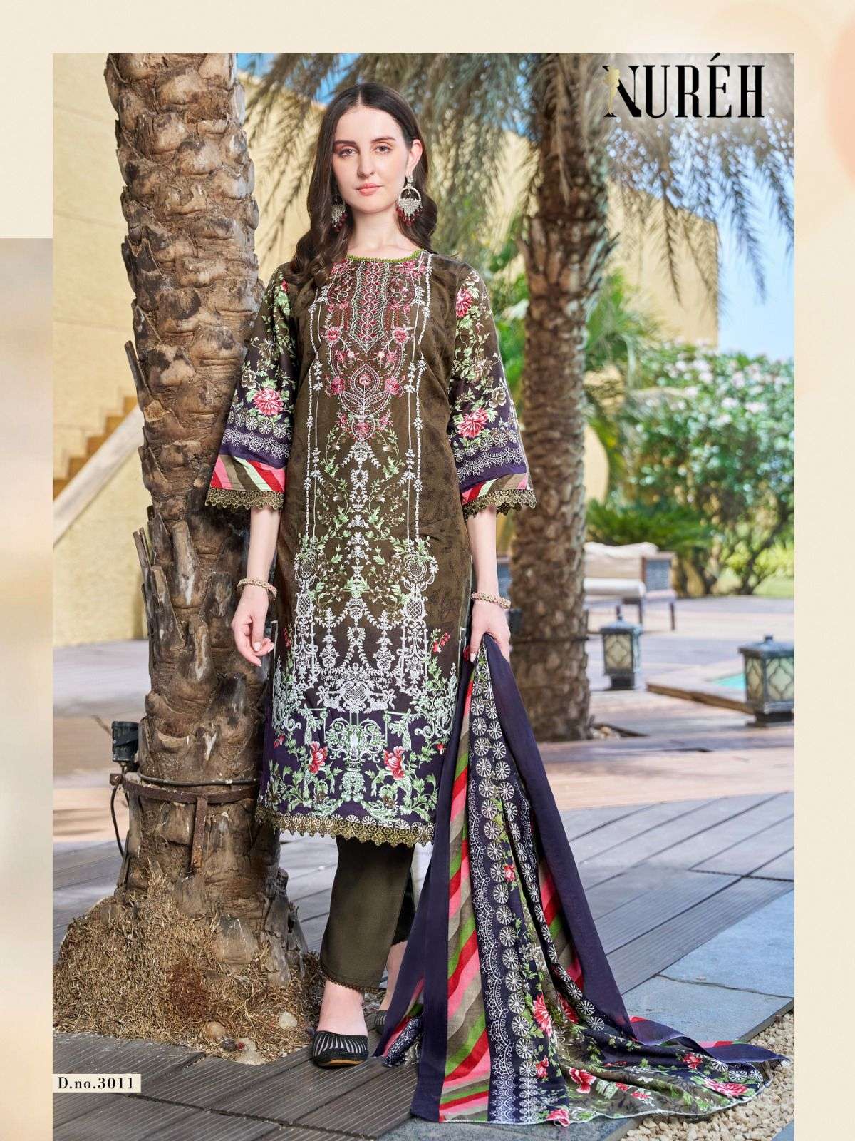 FALAK INTERNATIONAL NUREH VOL 3 COTTON DIGITAL PRINT SALWAR SUIT
