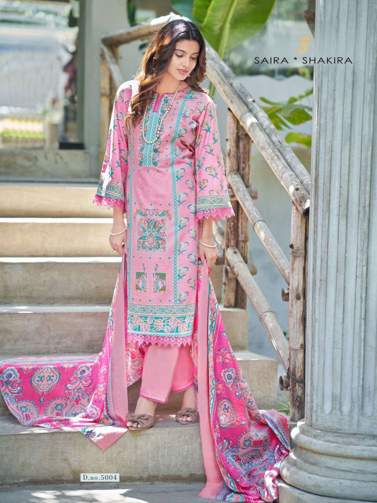 FALAK INTERNATIONAL SAIRA SHAKIRA VOL 5 COTTON DIGITAL PRINT SALWAR SUIT