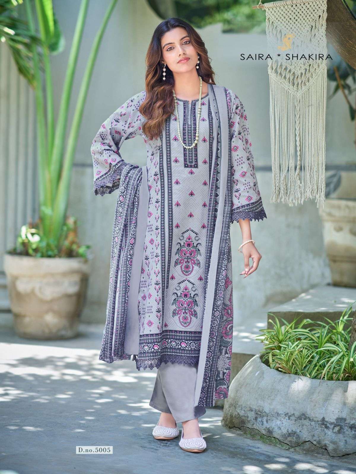FALAK INTERNATIONAL SAIRA SHAKIRA VOL 5 COTTON DIGITAL PRINT SALWAR SUIT