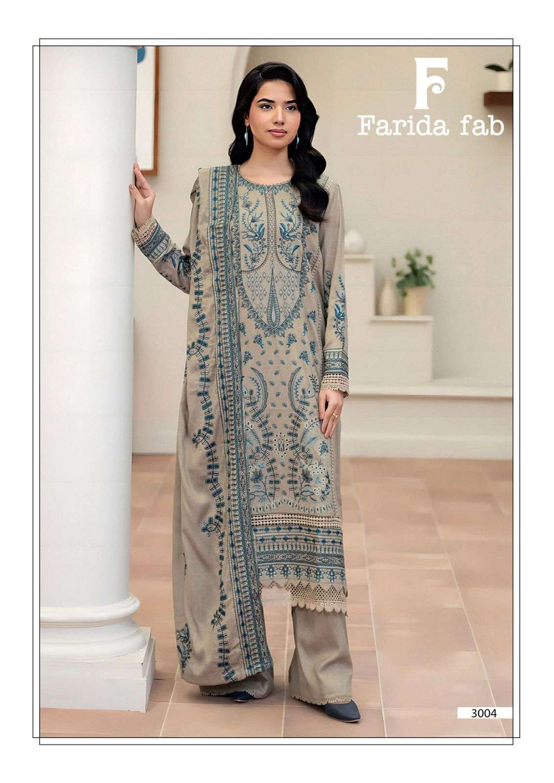 FARIDA FAB AMARA HEAVY COTTON LUXURY READY MADE COLLECTION VOL 3