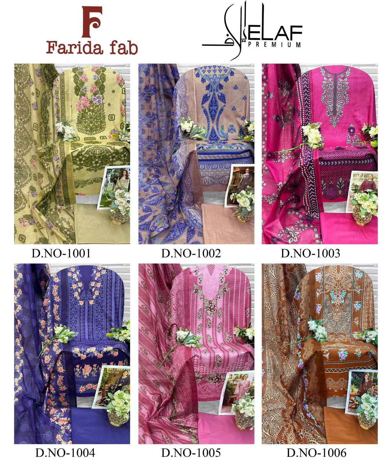 FARIDA FAB ELAF PREMIUM COTTON DIGITAL PRINTS SALWAR SUIT