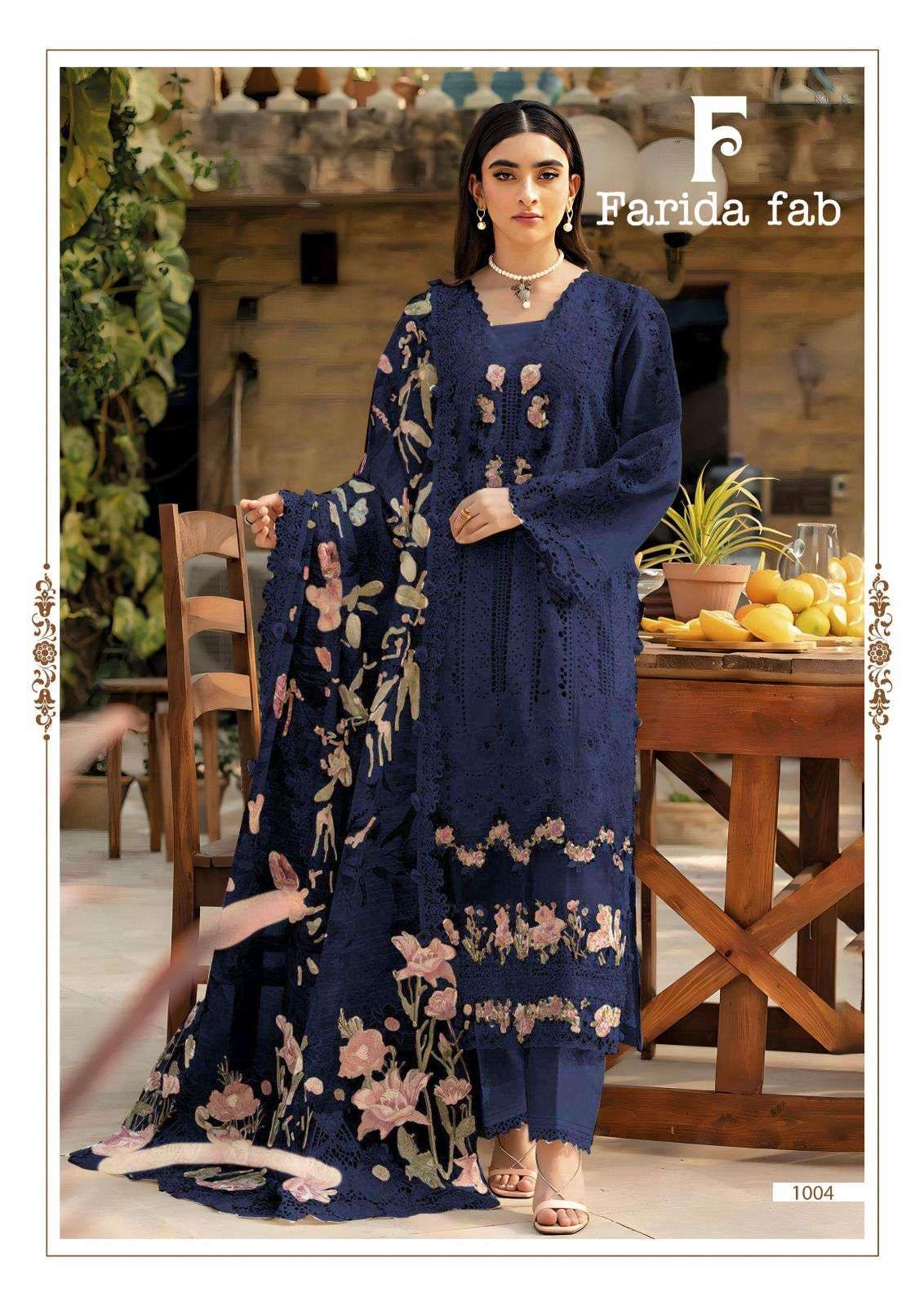 FARIDA FAB ELAF PREMIUM COTTON DIGITAL PRINTS SALWAR SUIT